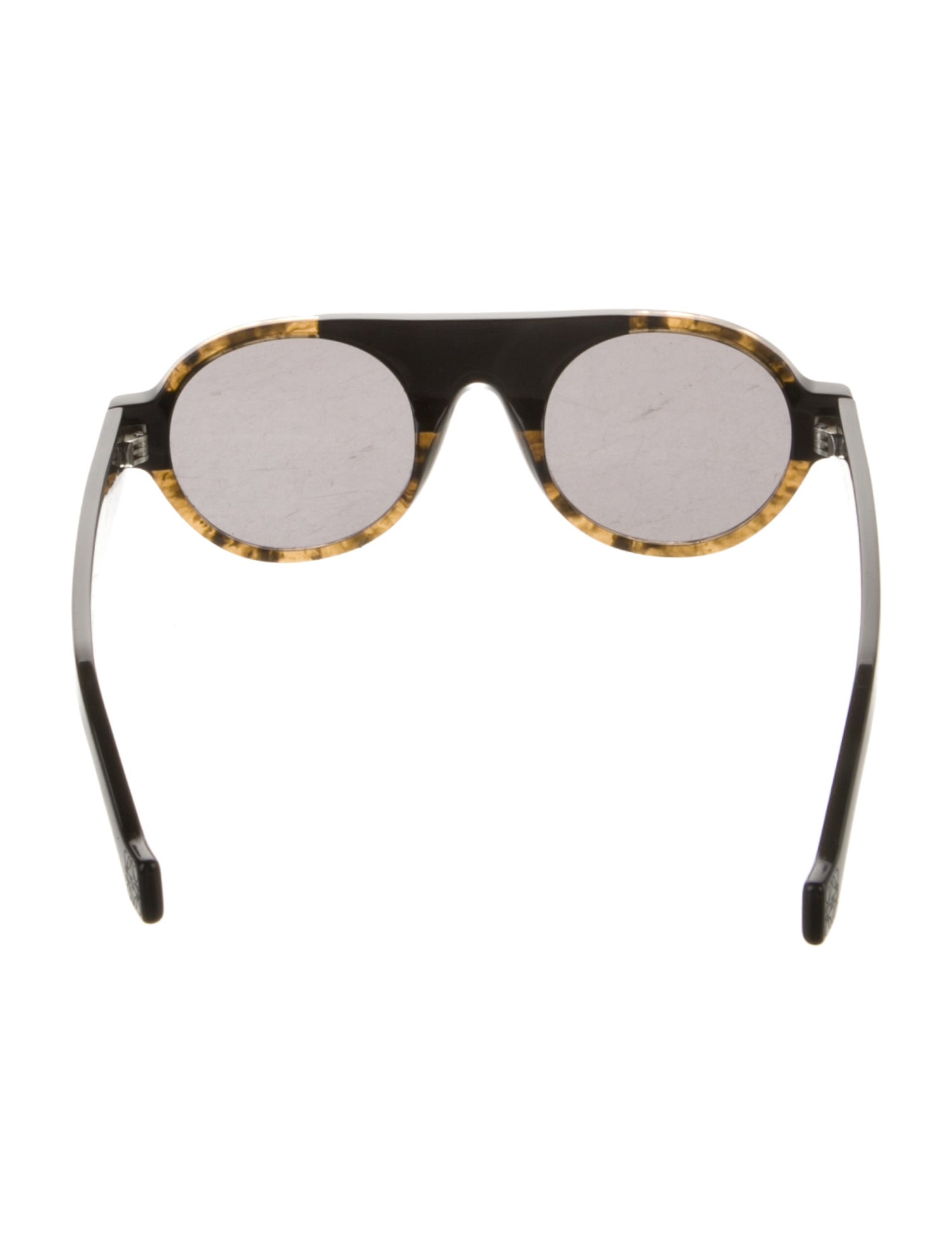 Loewe Round Mirrored Sunglasses
