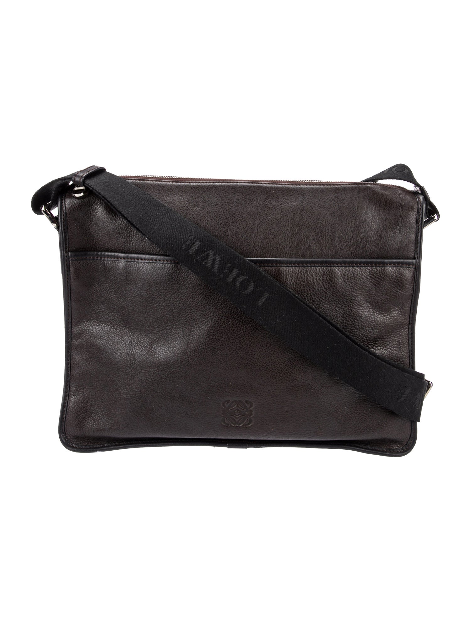 Loewe Leather Messenger Bag Vintage