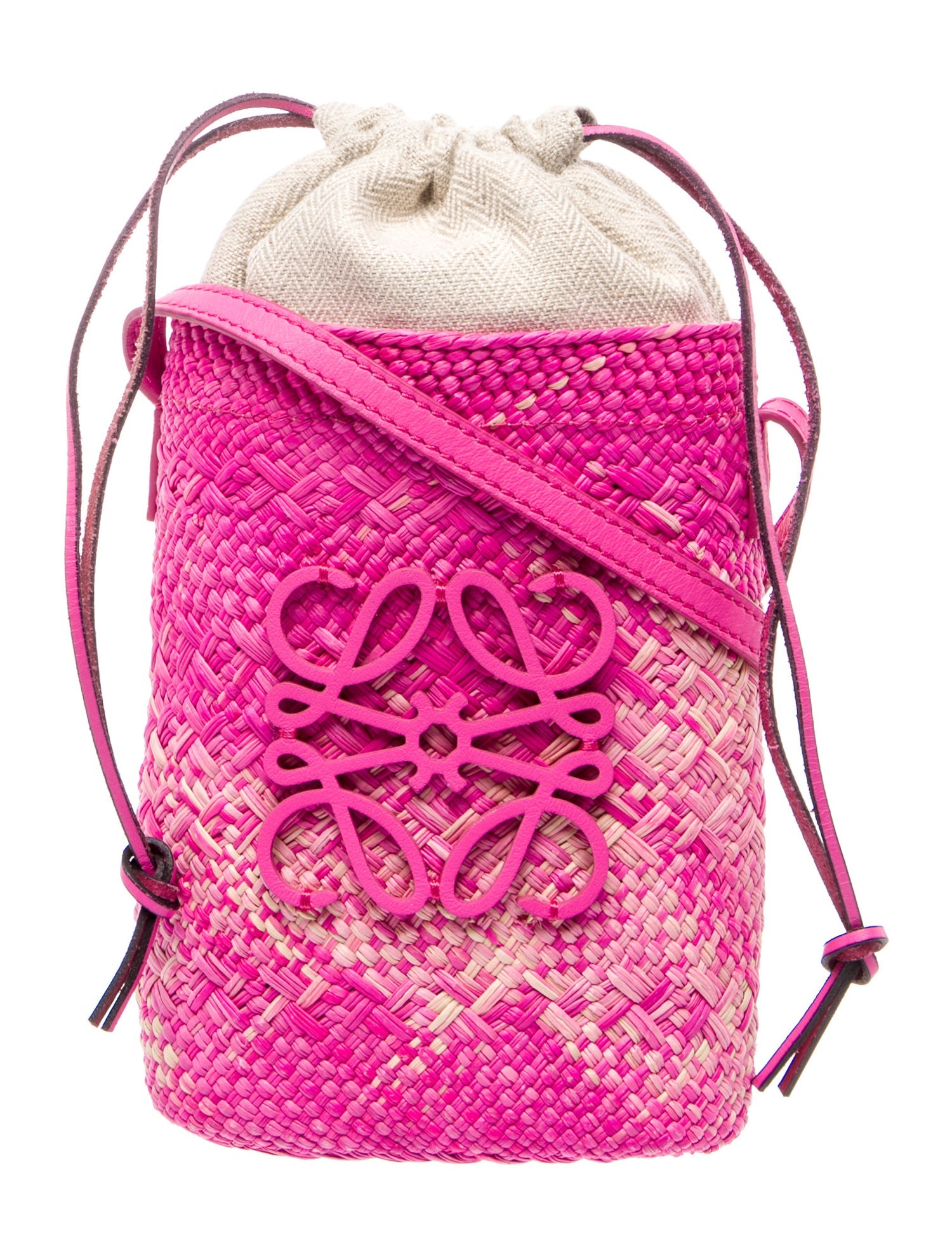 Loewe Raffia Crossbody Bag