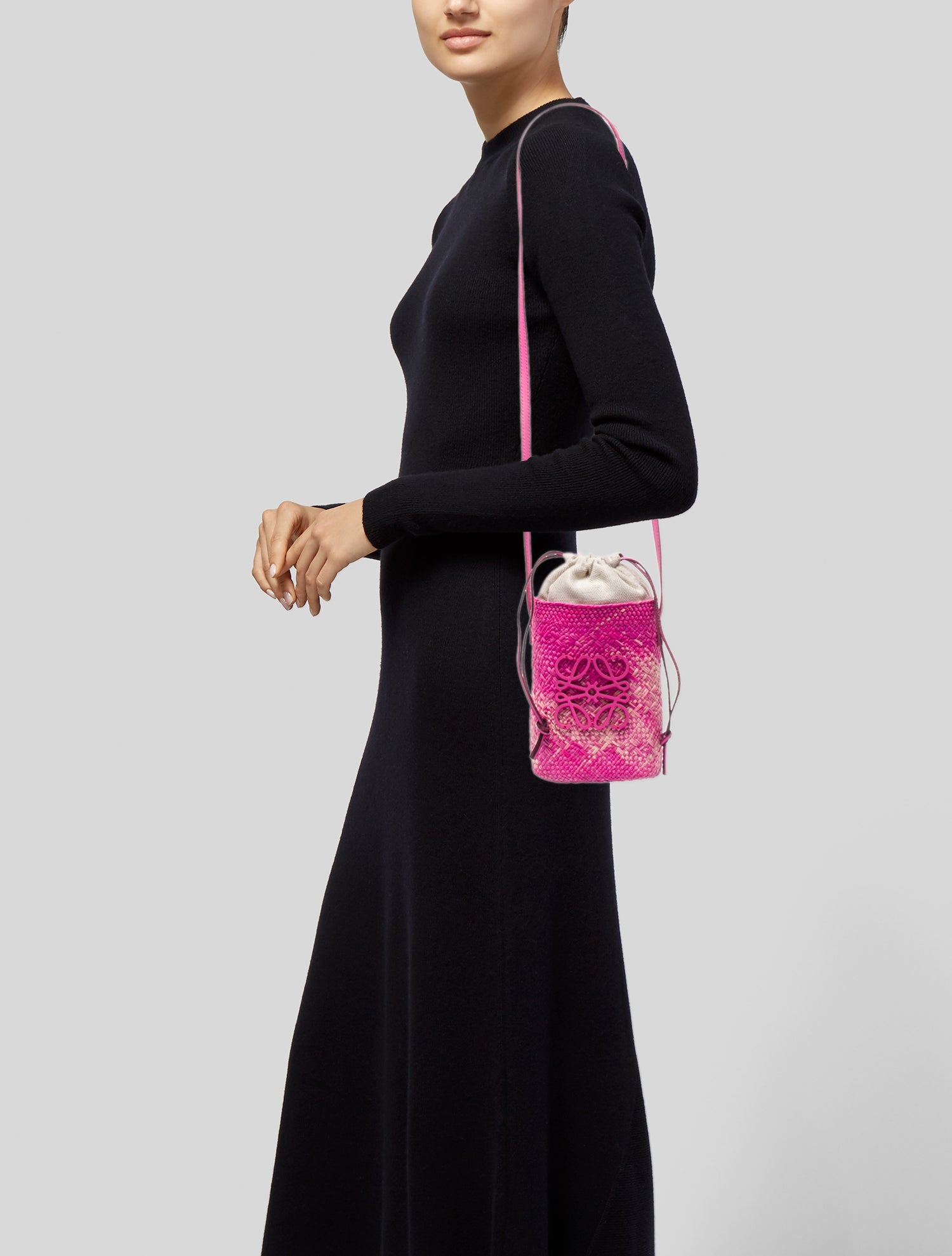 Loewe Raffia Crossbody Bag