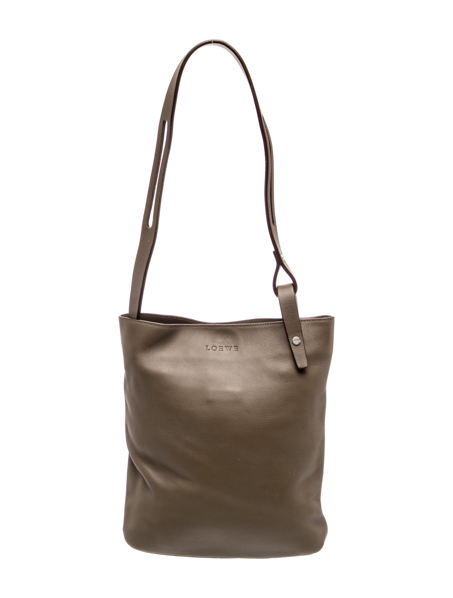 Loewe Leather Bucket Bag