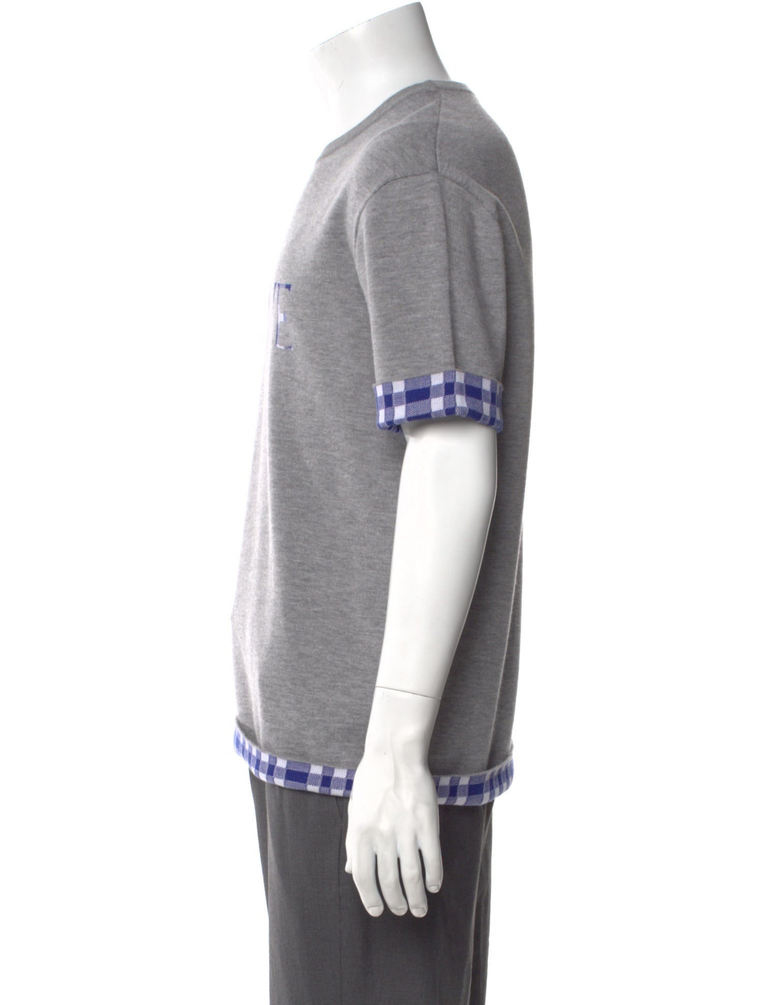 Loewe Short Sleeve Crew Neck Sweater Wool Pullover w/ Tags