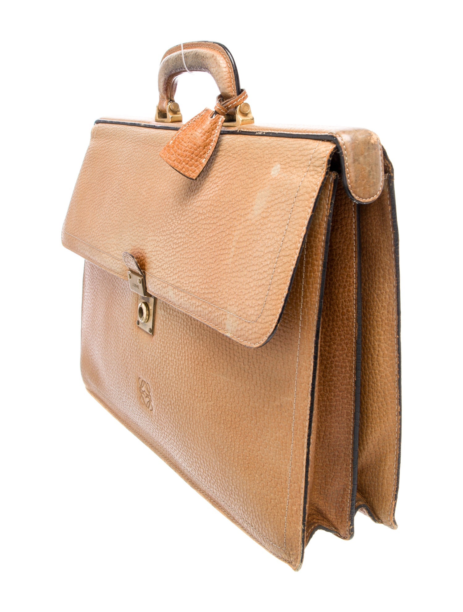 Loewe Signature Briefcase Vintage