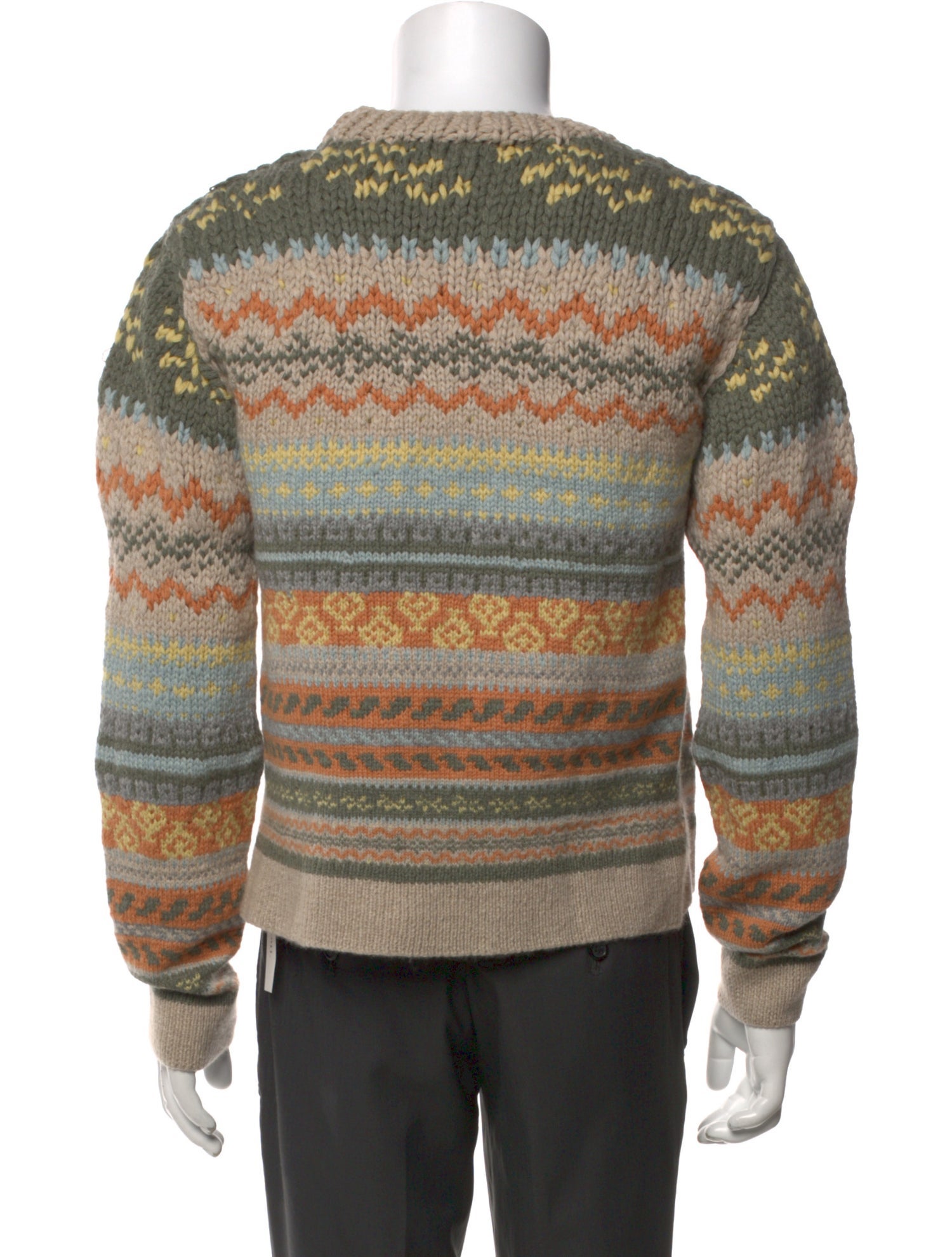 Cashmere Printed Pullover