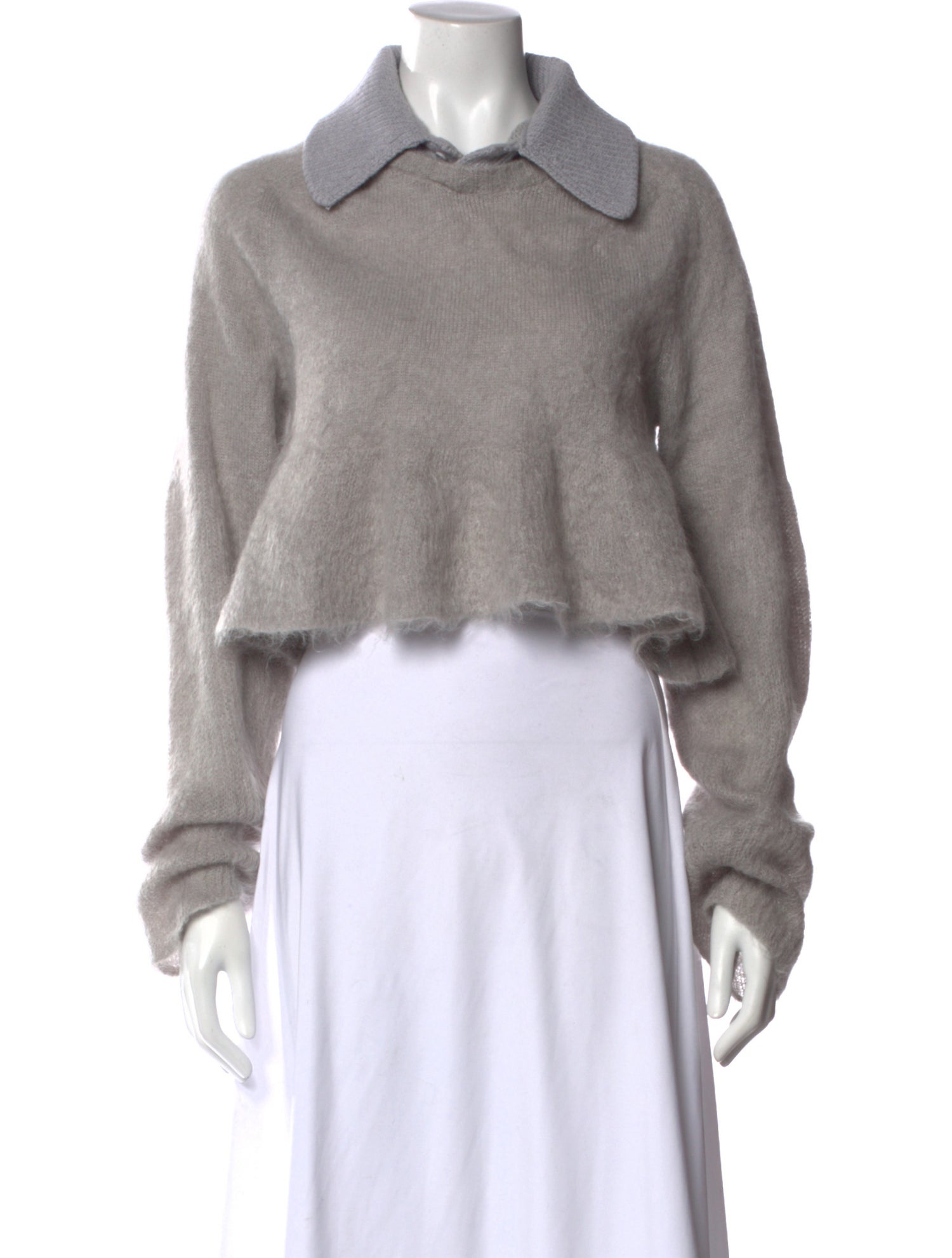 Loewe Mohair Cowl Neck Sweater