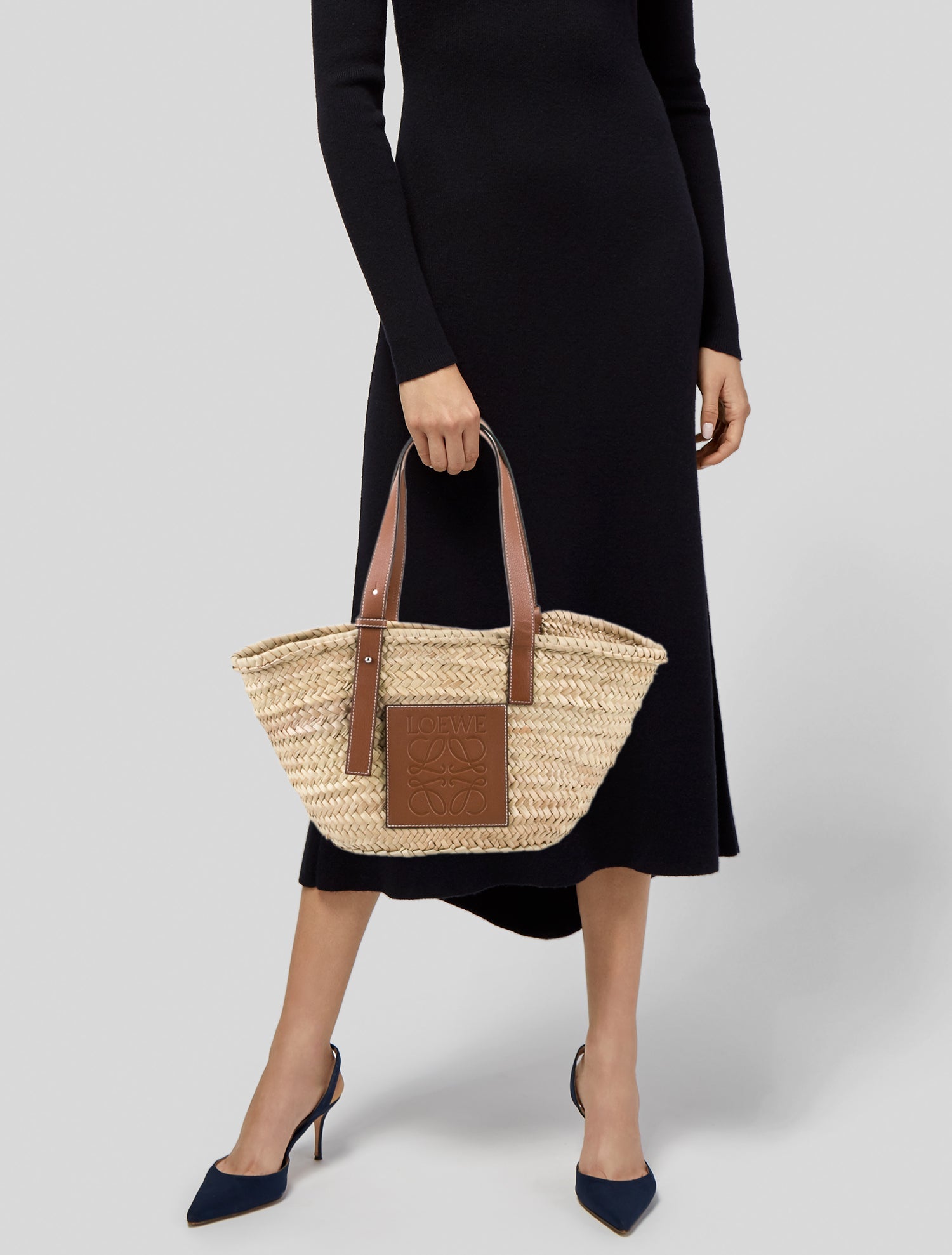Loewe Raffia Basket