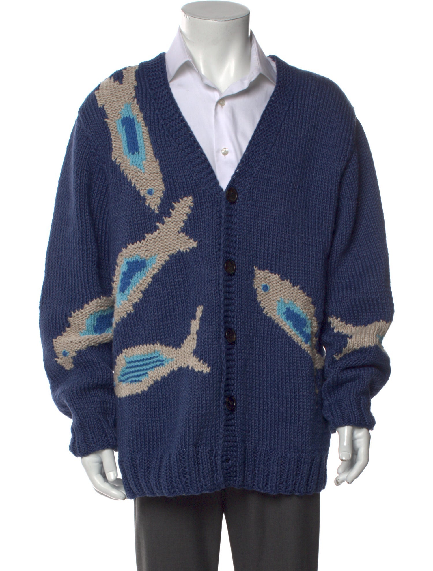 Loewe Paula's Ibiza Linen Printed Cardigan