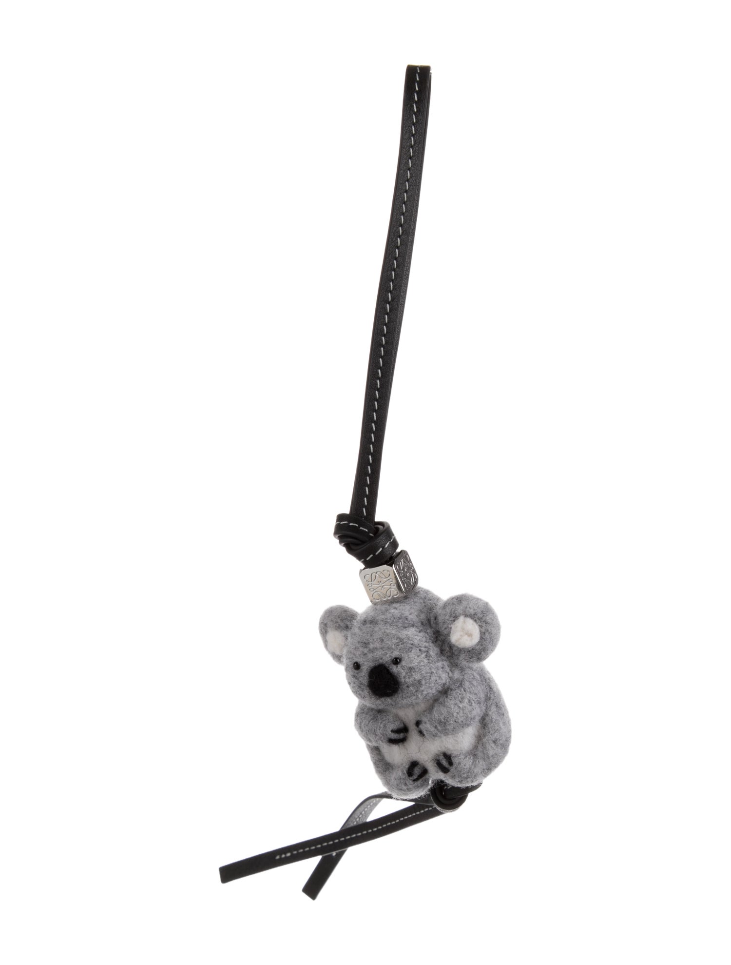 Loewe Koala Leather Trim Bag Charm