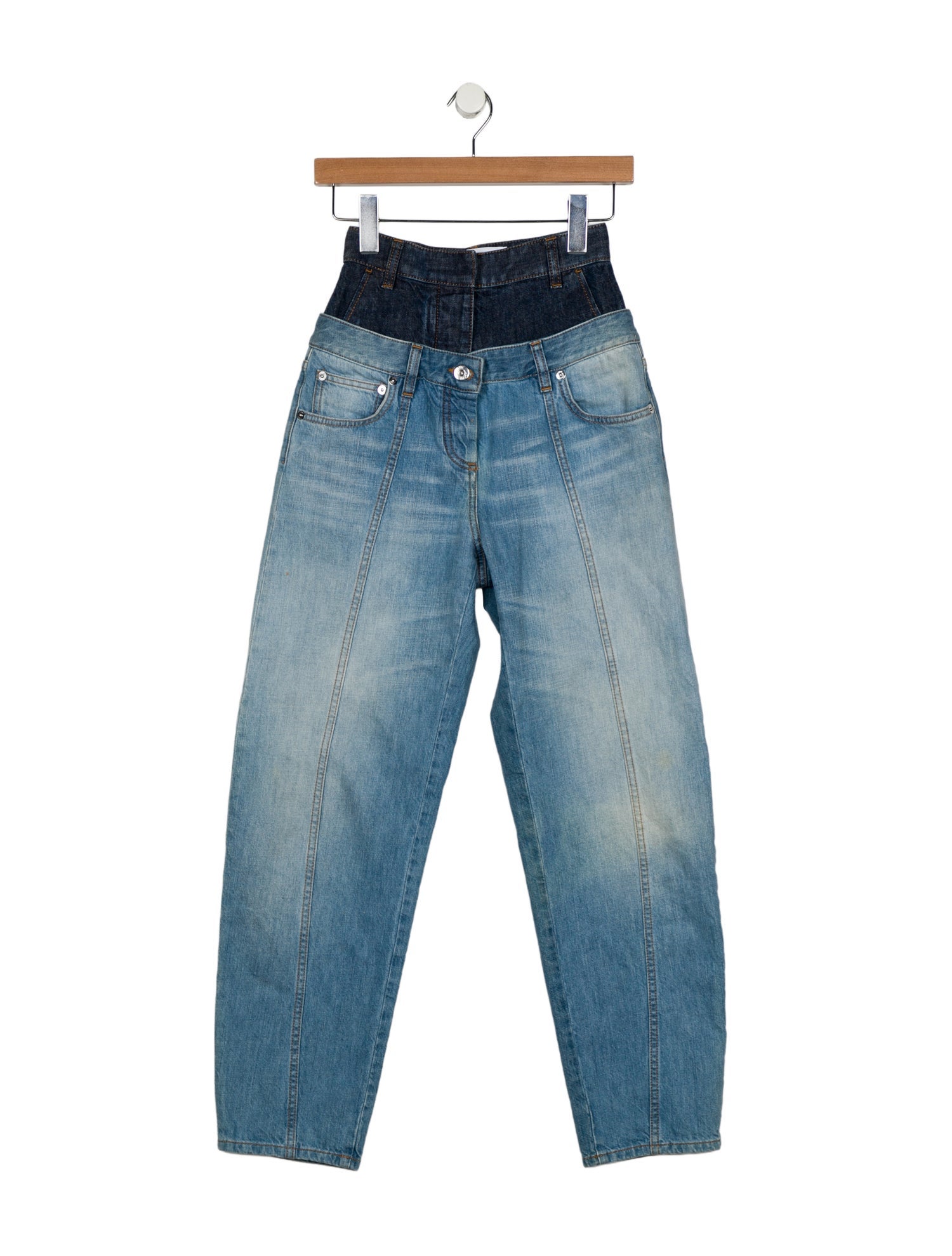 Loewe Trompe L'oeil Straight Leg Jeans