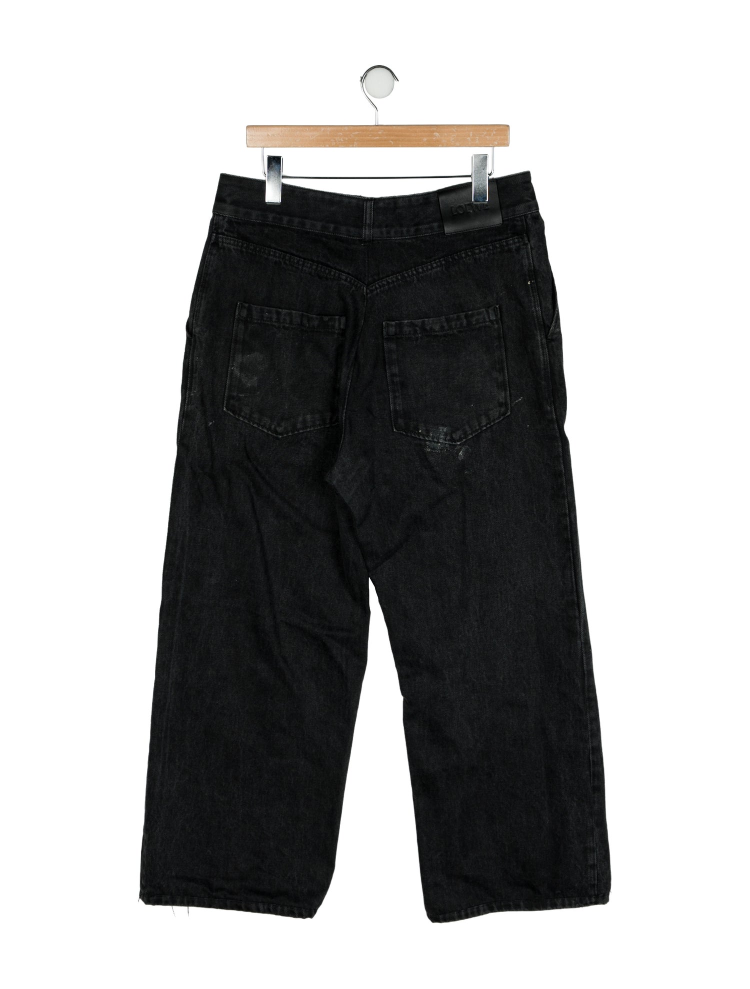 Loewe High-Rise Wide Leg Jeans