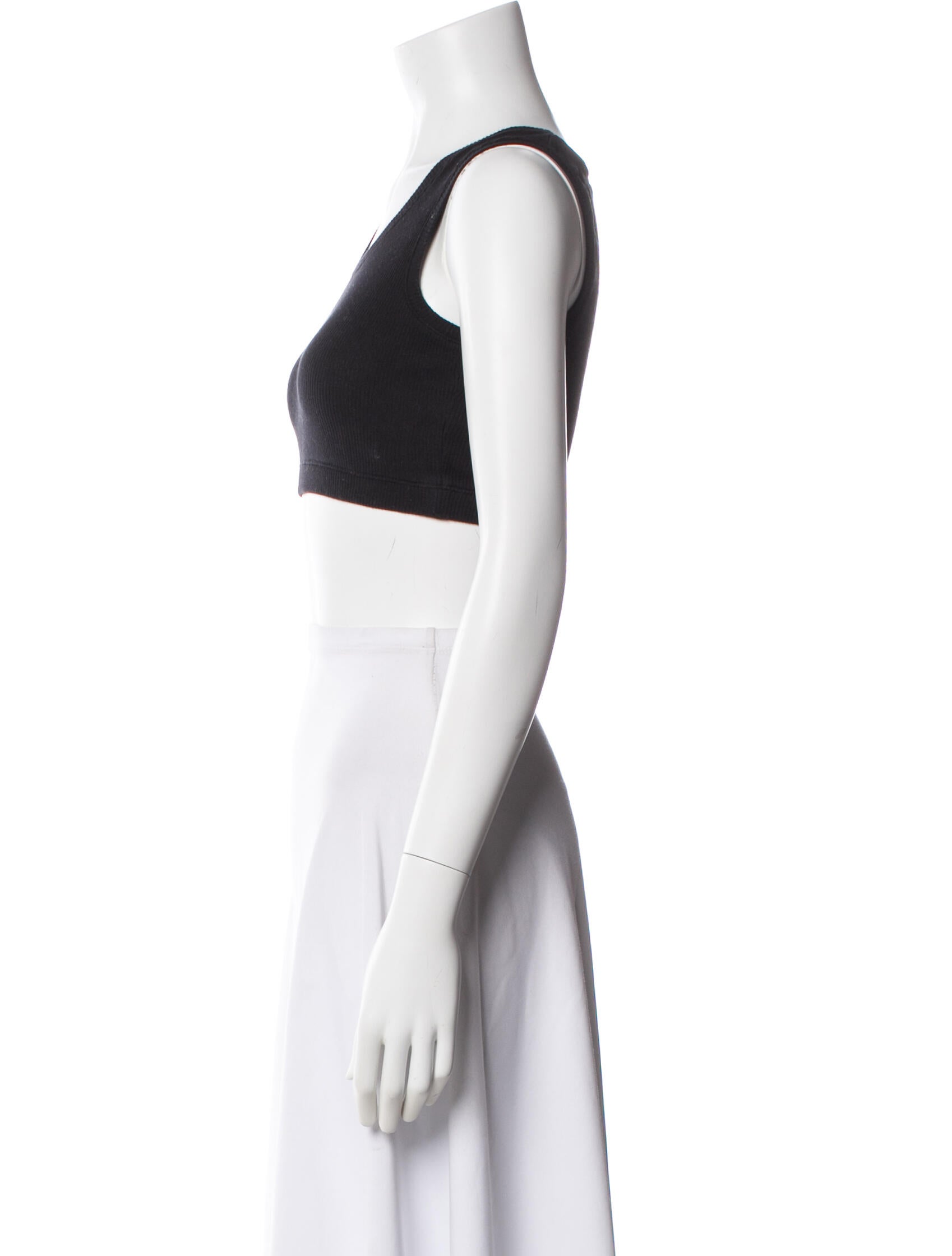 Loewe Crew Neck Sleeveless Sports Bra