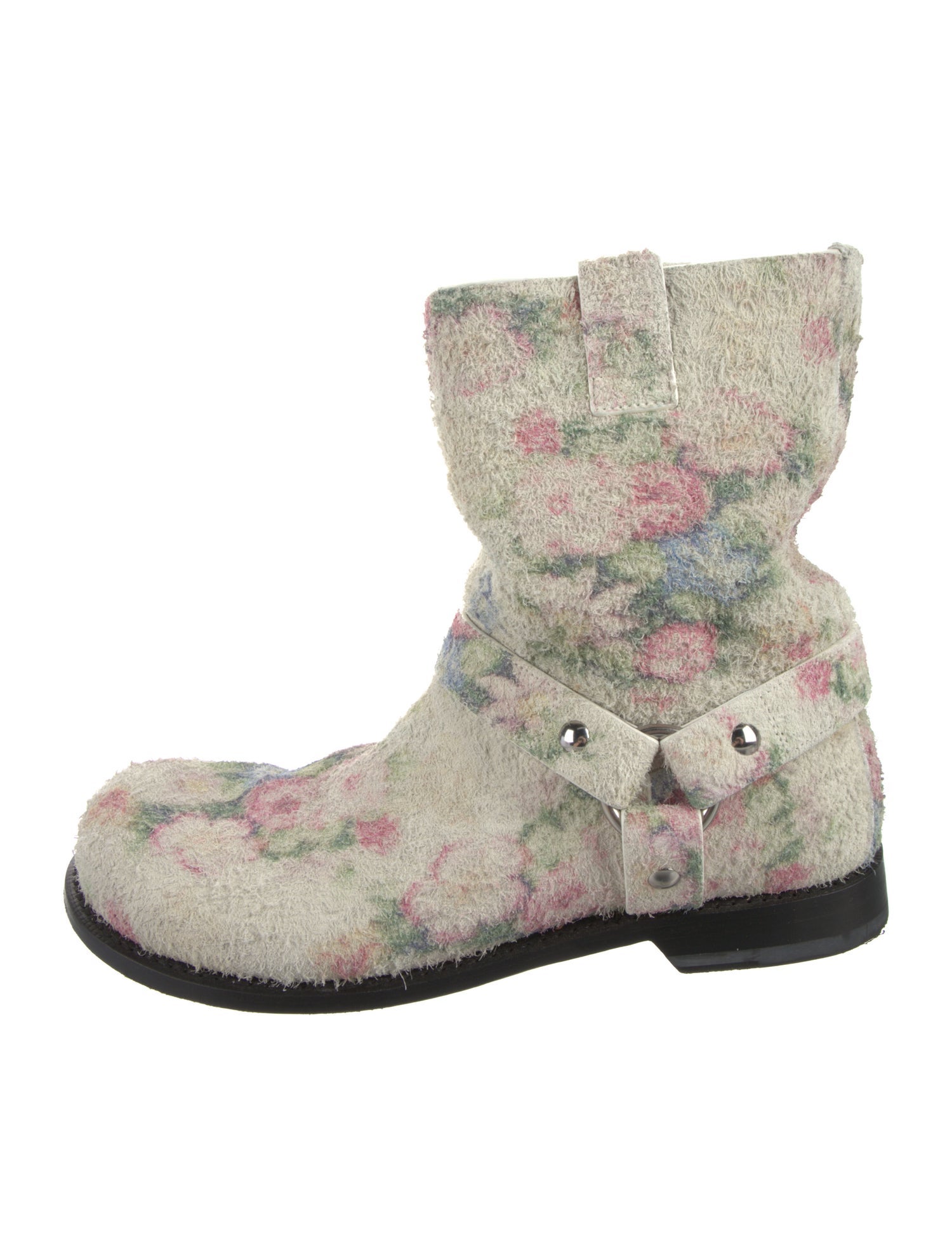 Loewe Leather Patterned Boots