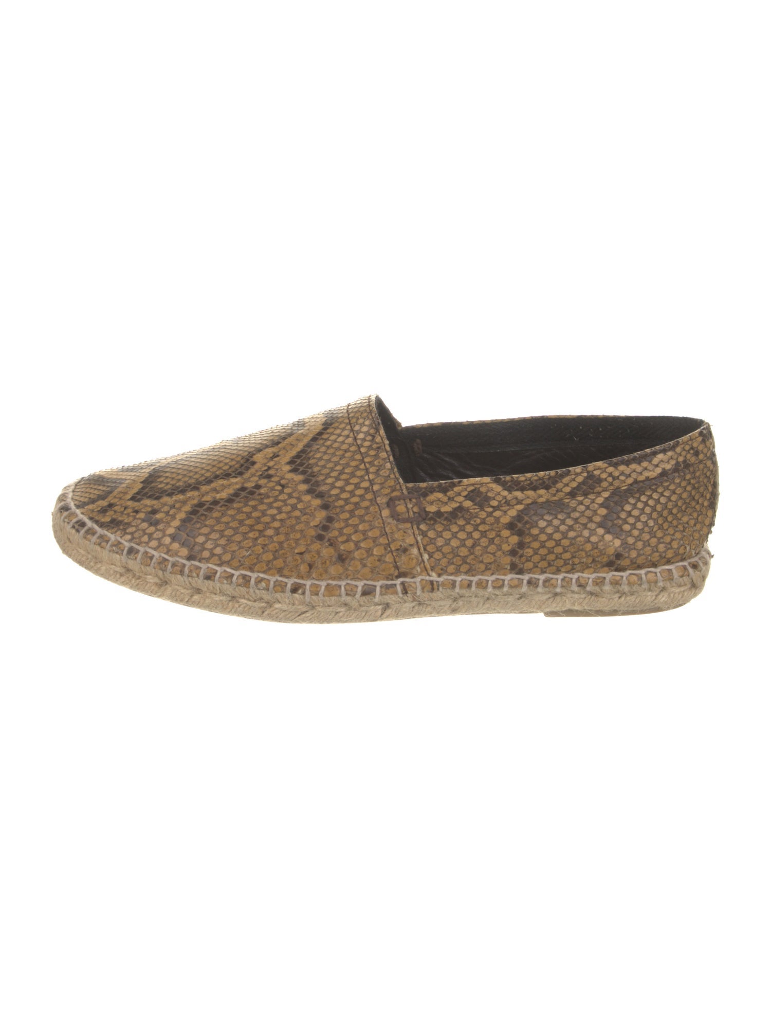 Loewe Python Animal Print Espadrilles
