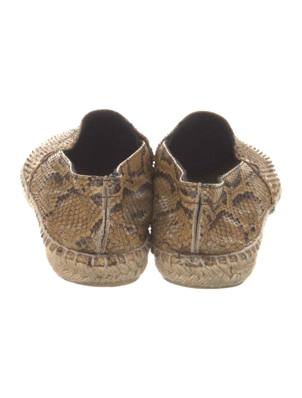 Loewe Python Animal Print Espadrilles - image 4