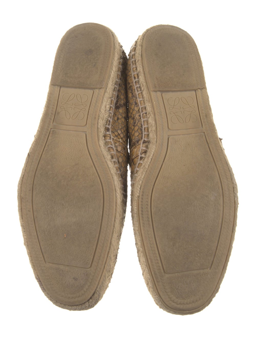 Loewe Python Animal Print Espadrilles - image 5