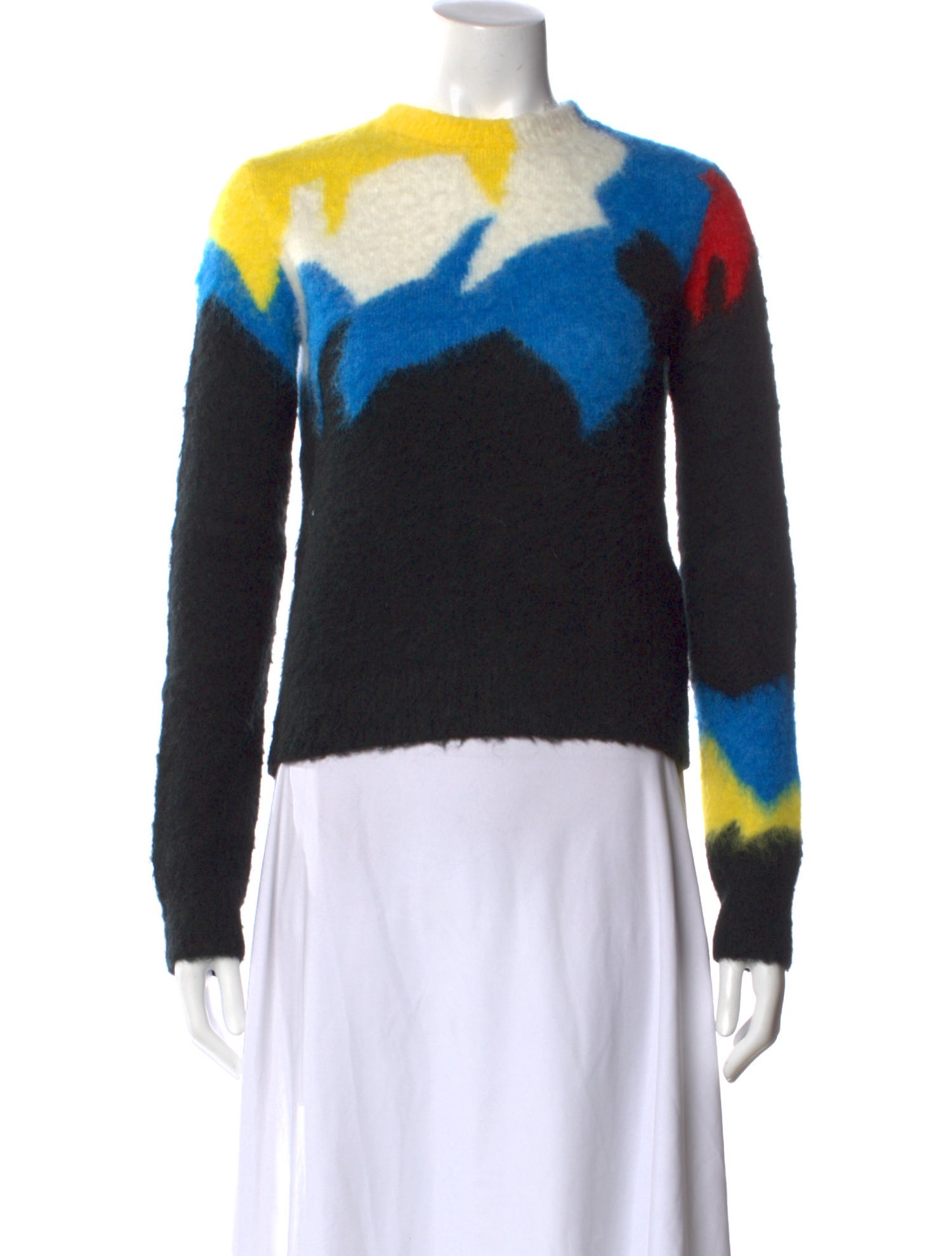 Loewe Intarsia Printed Sweater w/ Tags