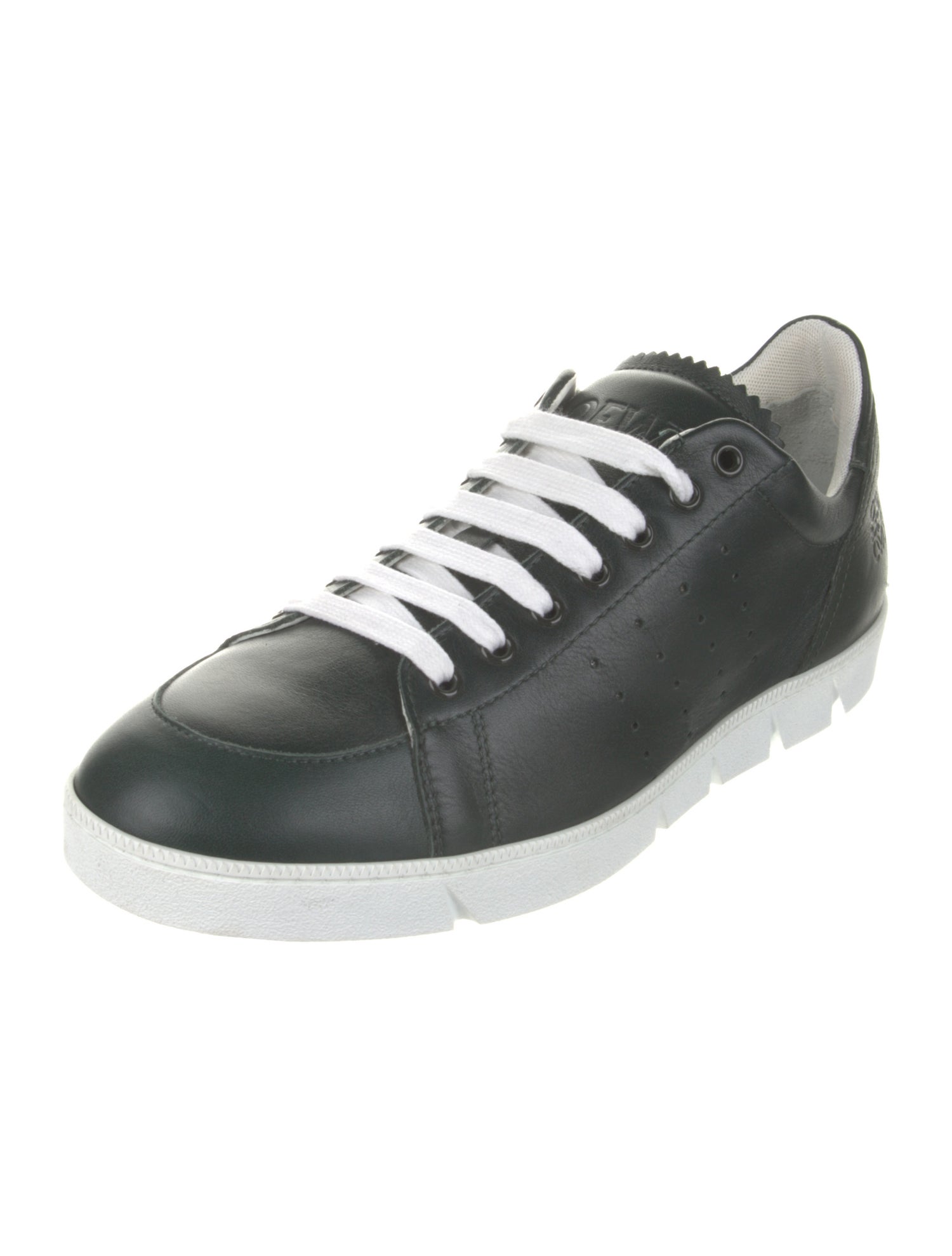 Loewe Leather Printed Sneakers