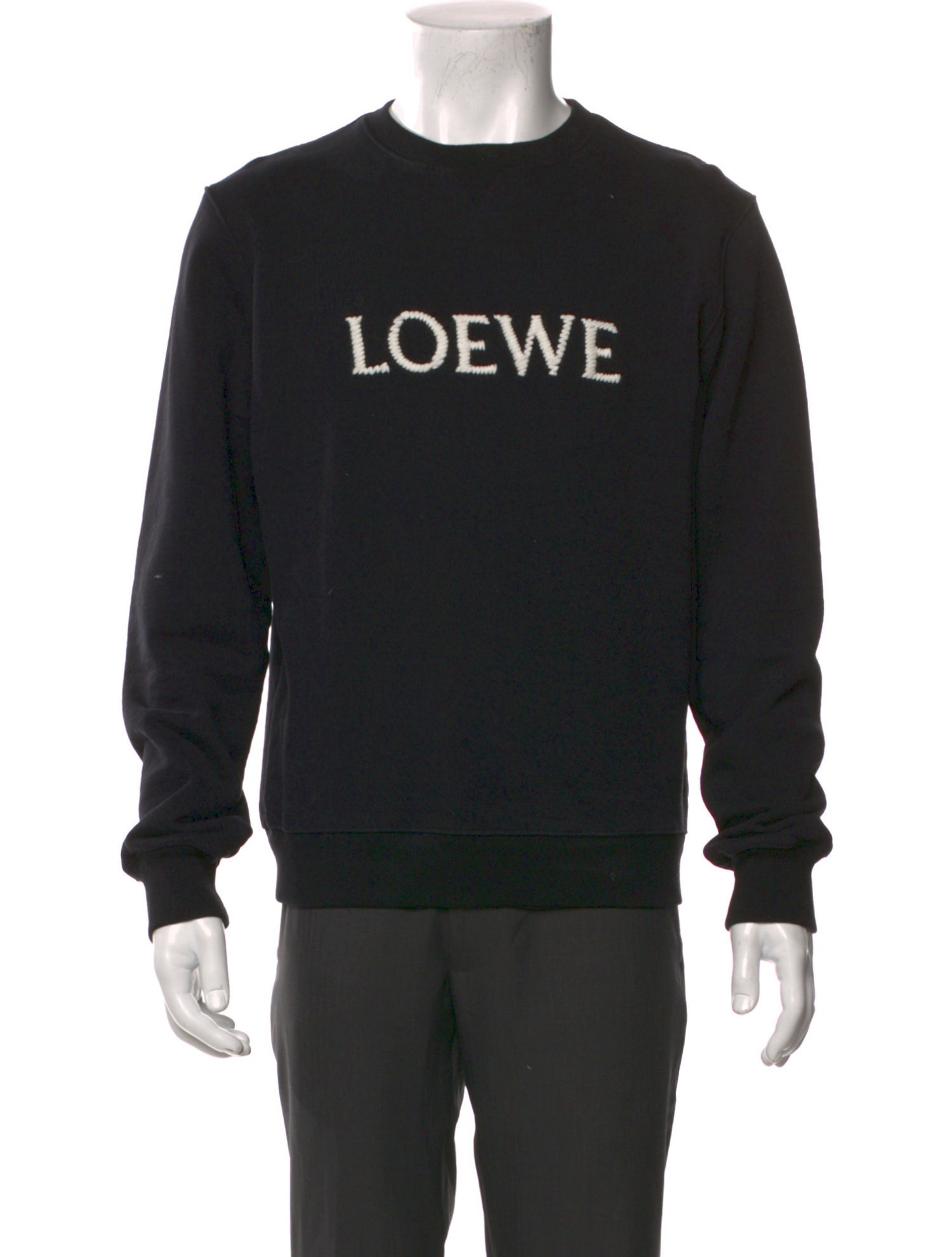 Loewe Graphic Print Crew Neck Sweatshirt