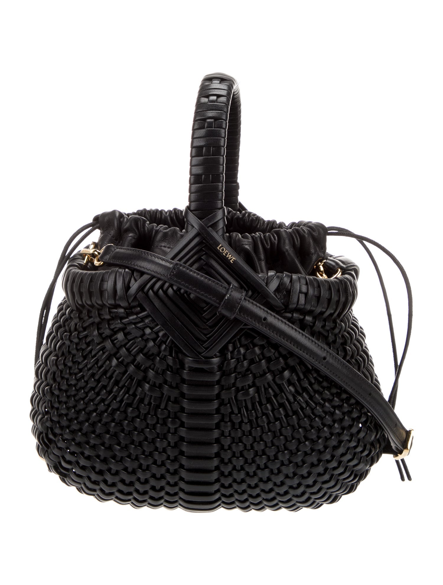Loewe Leather Bucket Bag 2024