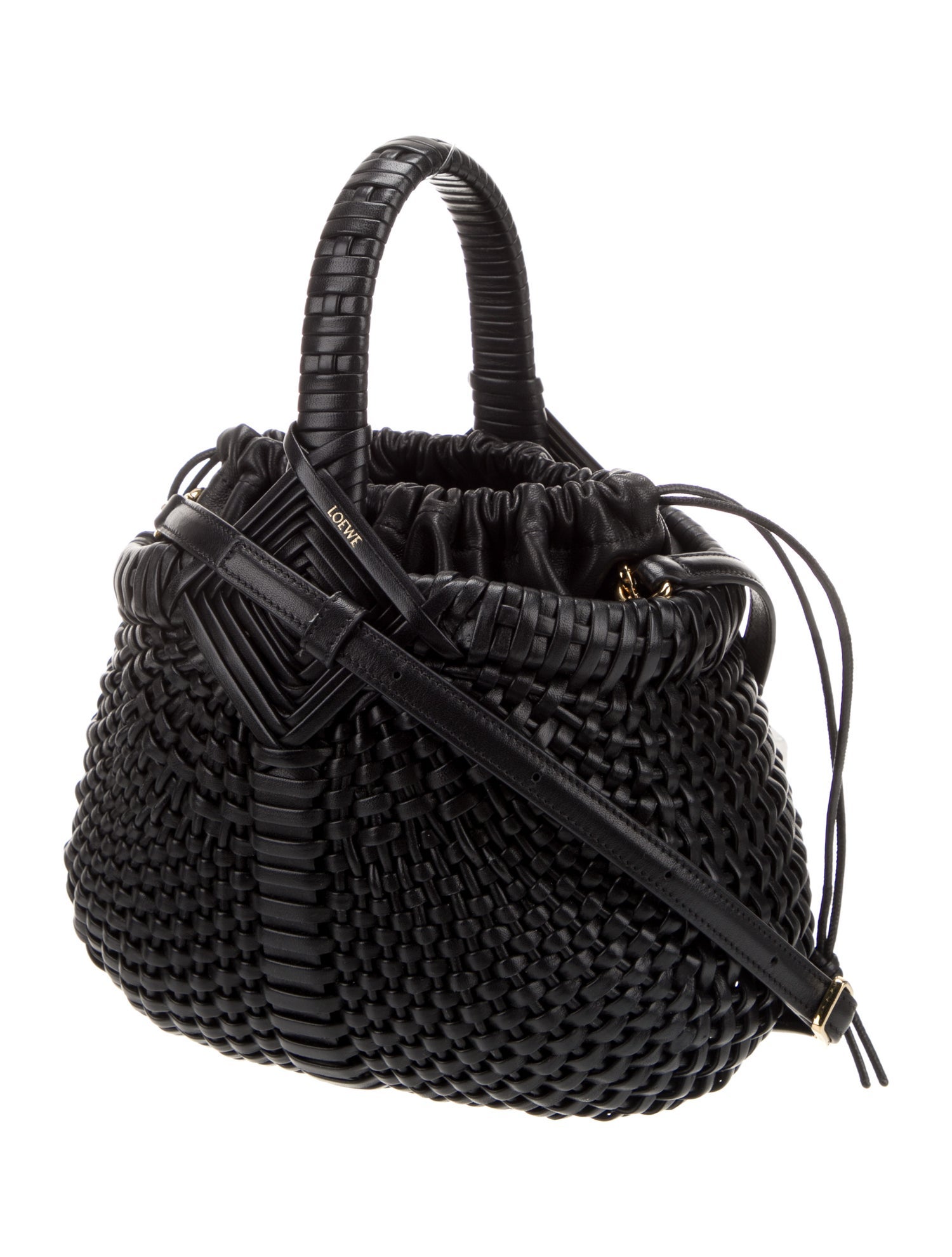 Loewe Leather Bucket Bag 2024