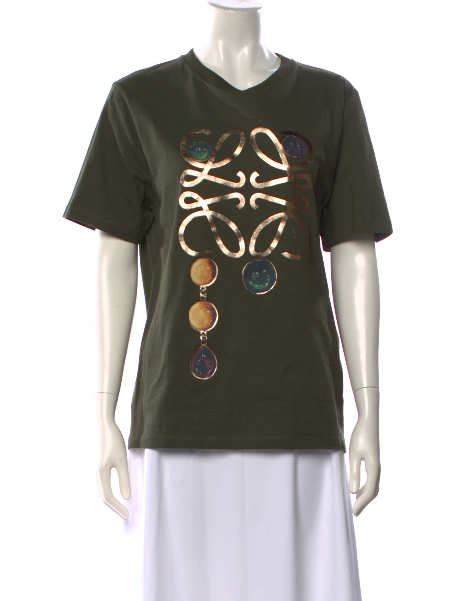Loewe Anagram Graphic Print T-Shirt