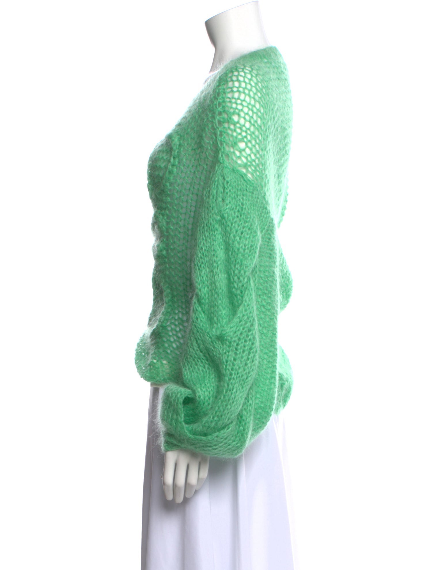 Loewe Mohair Scoop Neck Sweater