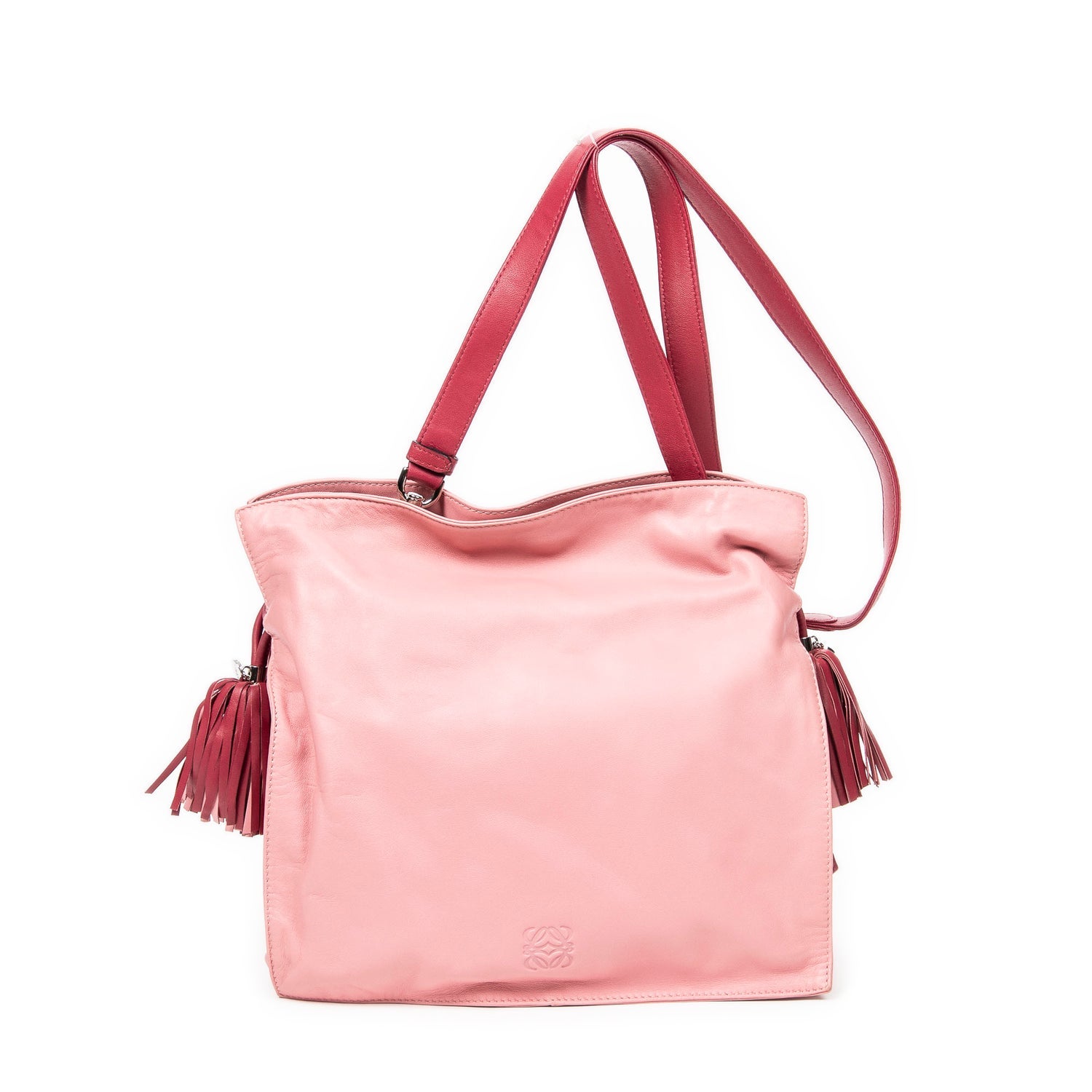 Loewe Leather Bicolor Tassel Flamenco