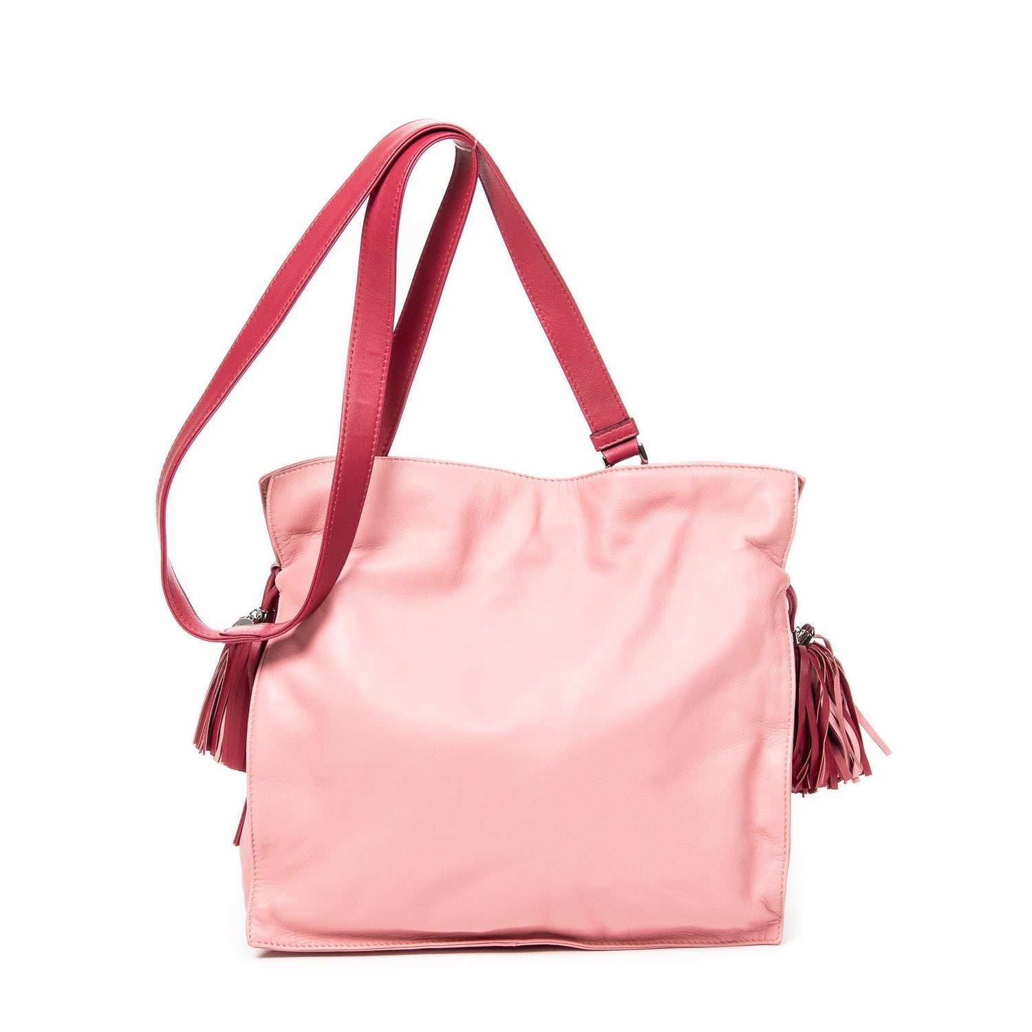 Loewe Leather Bicolor Tassel Flamenco