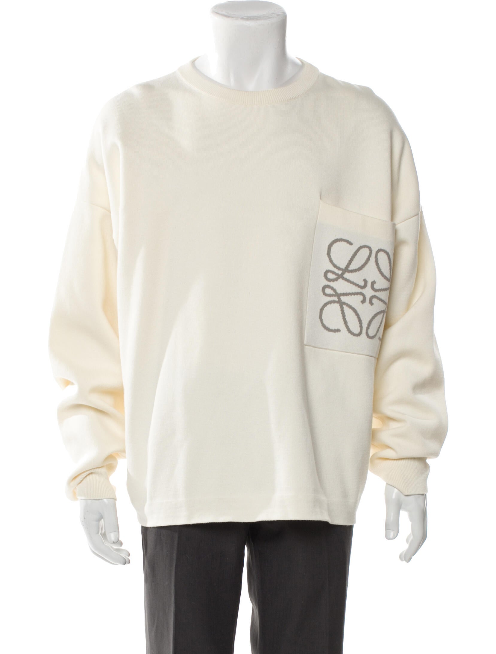 Loewe Graphic Print Crew Neck Pullover