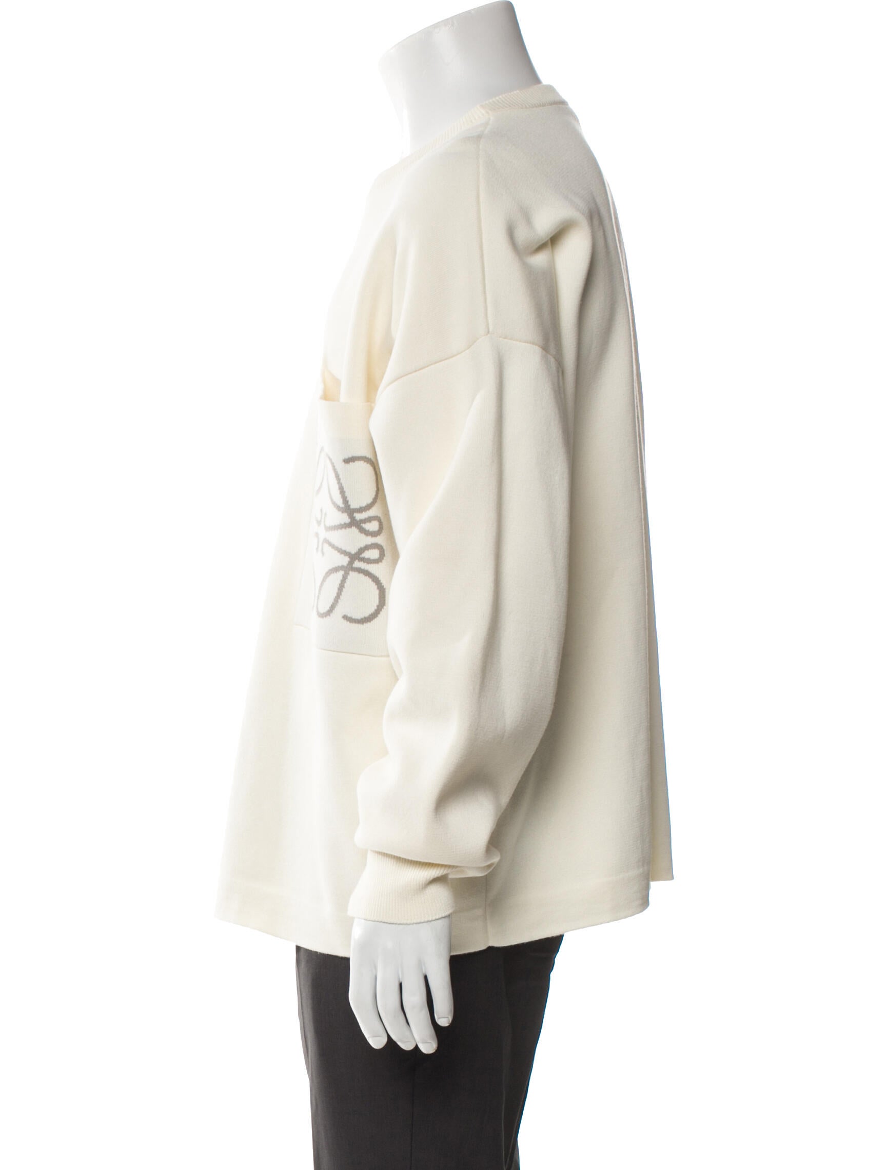 Loewe Graphic Print Crew Neck Pullover