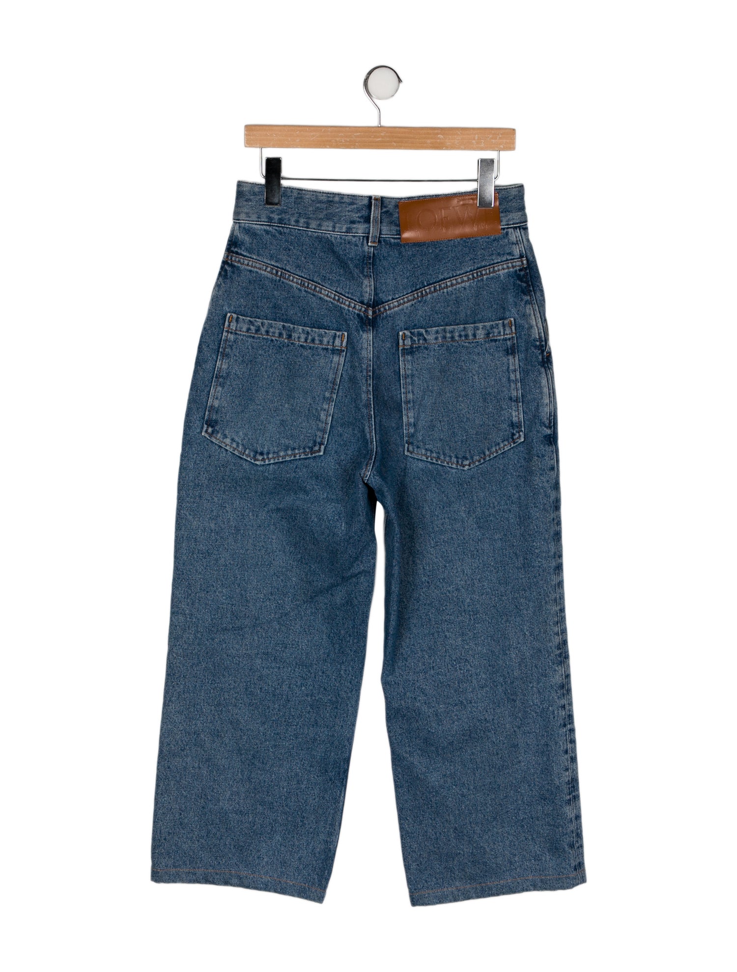 Loewe High-Rise Wide Leg Jeans