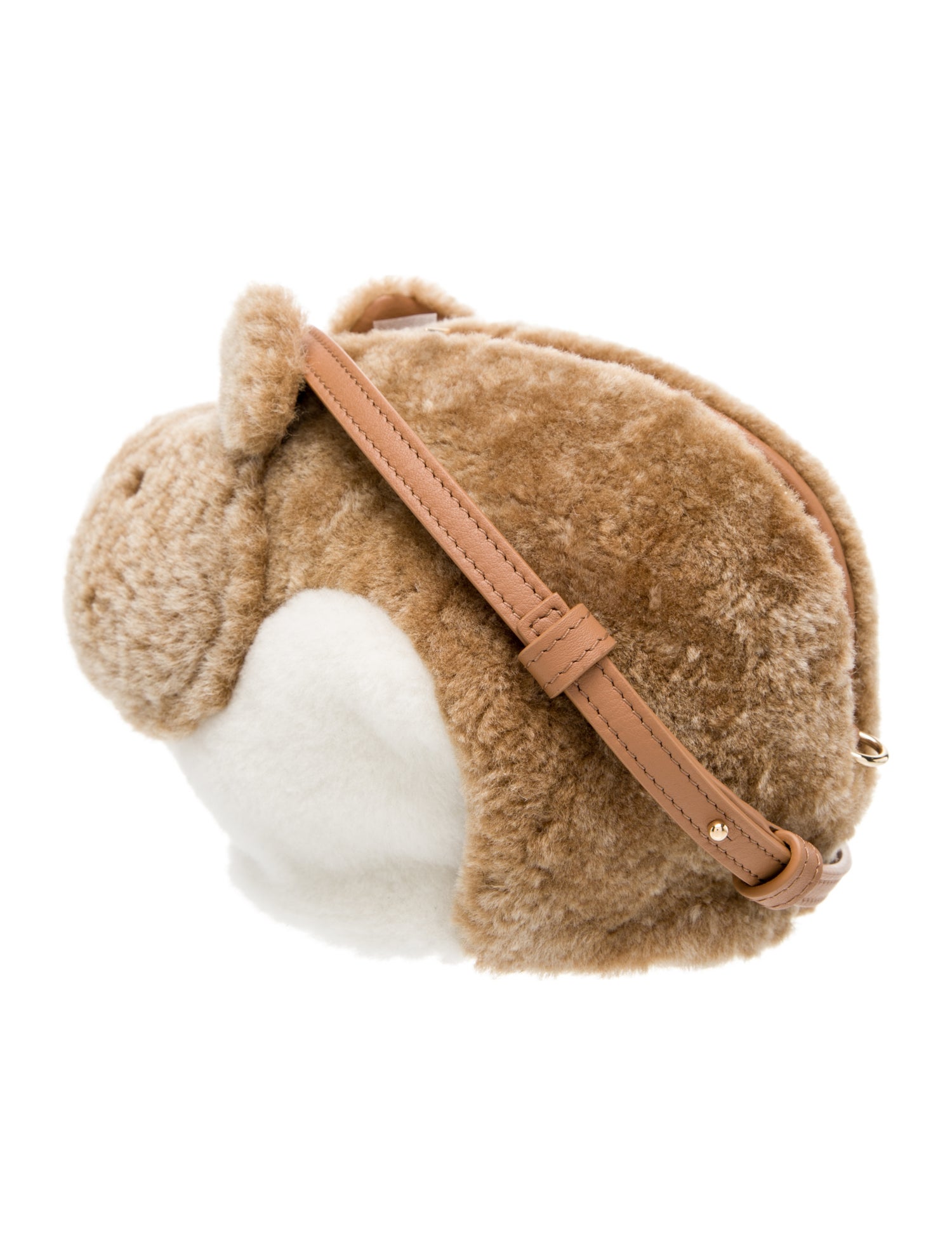 Loewe Shearling Crossbody Bag Small 2024 w/ Tags