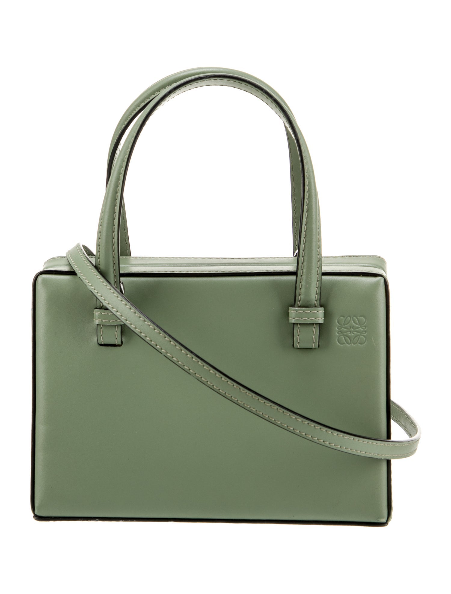 Christian Dior 2021 Mini Crocodile Lady Dior Bag - Green Handle