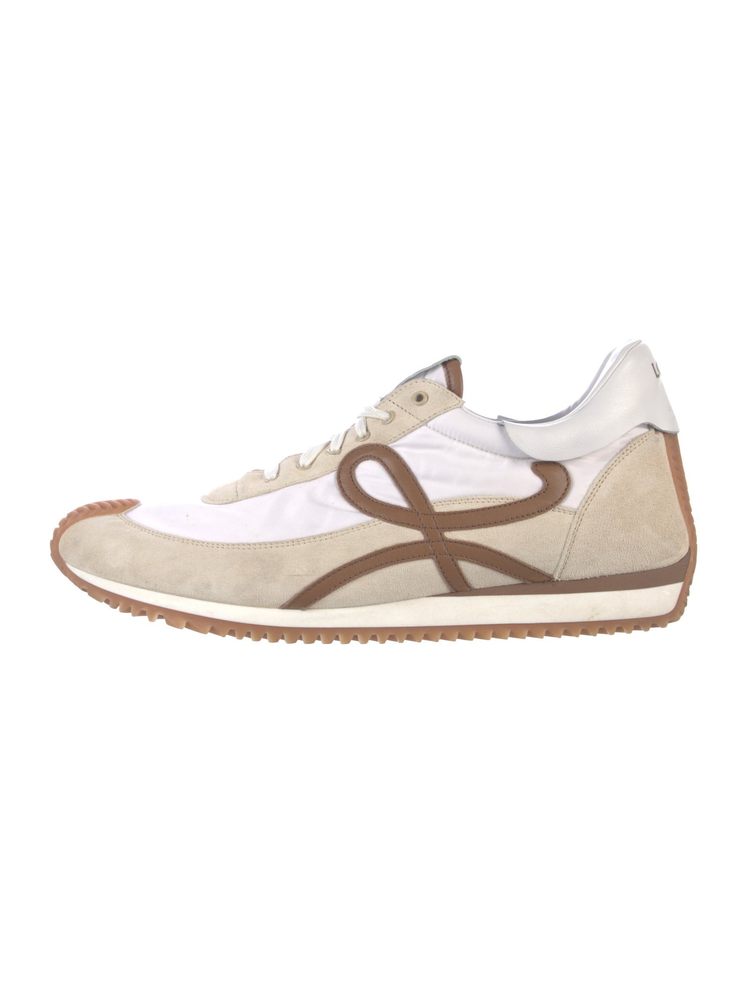 Loewe Suede Printed Sneakers