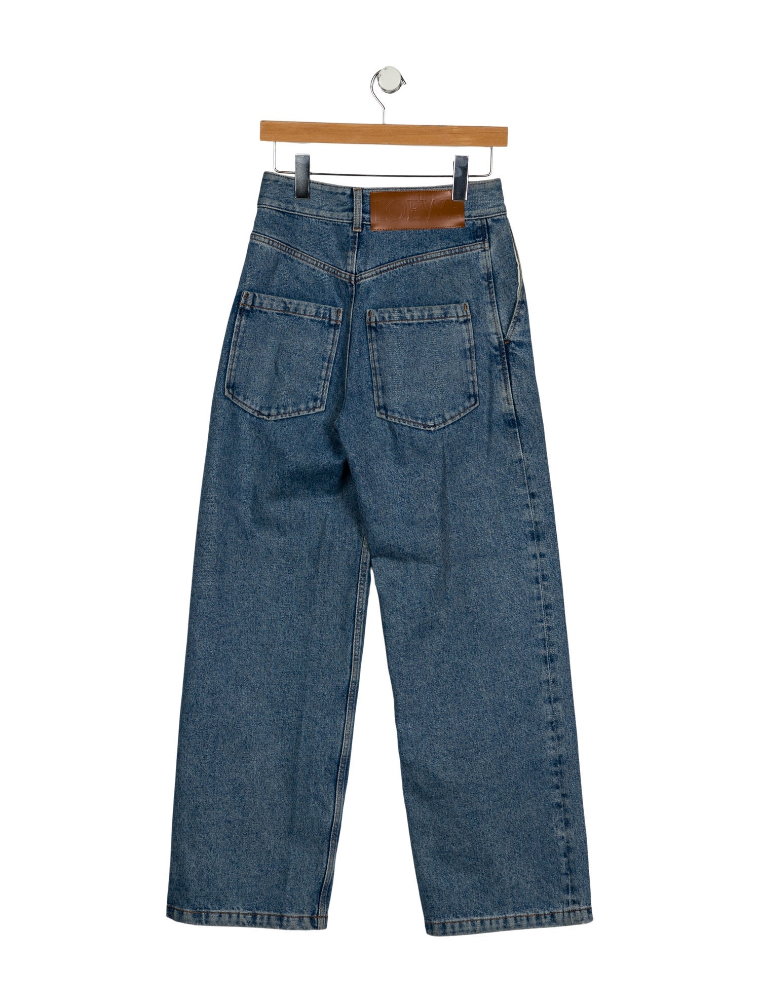 Loewe Anagram Wide Leg Jeans