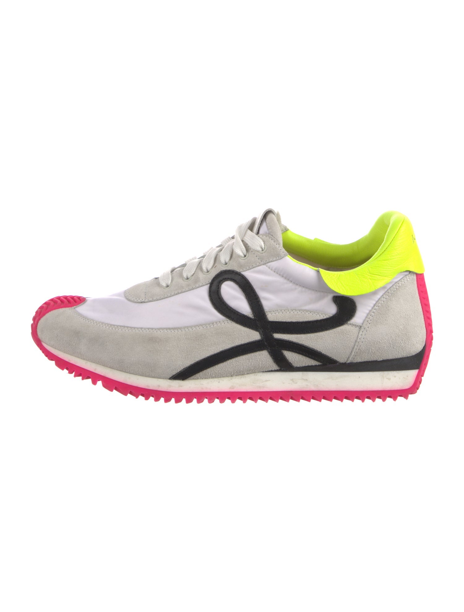 Loewe Suede Printed Sneakers