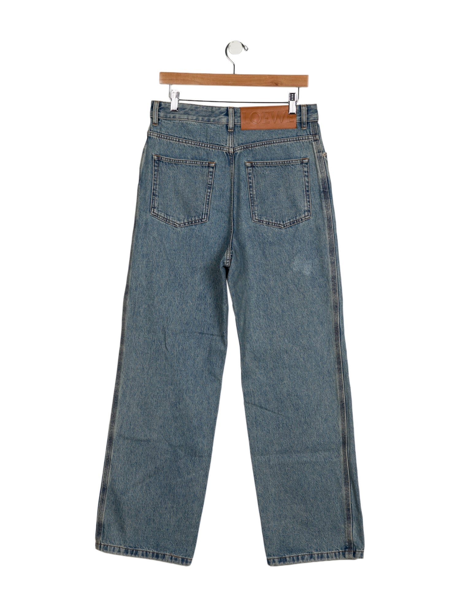 Loewe Signature Logo Bootcut Jeans