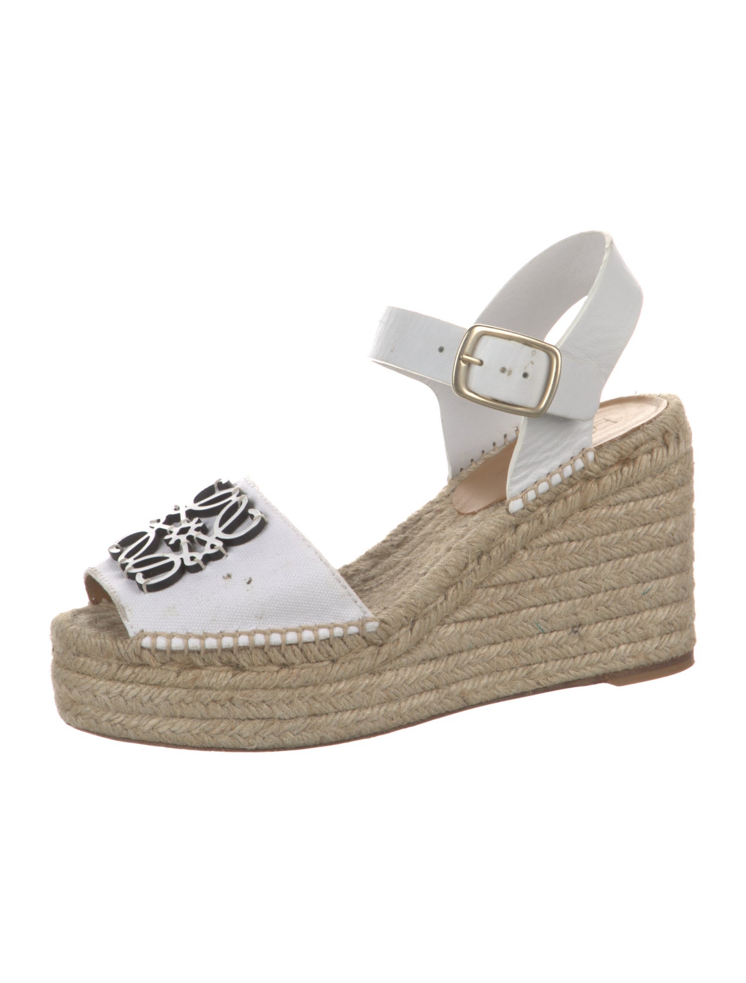 Loewe Leather Espadrilles