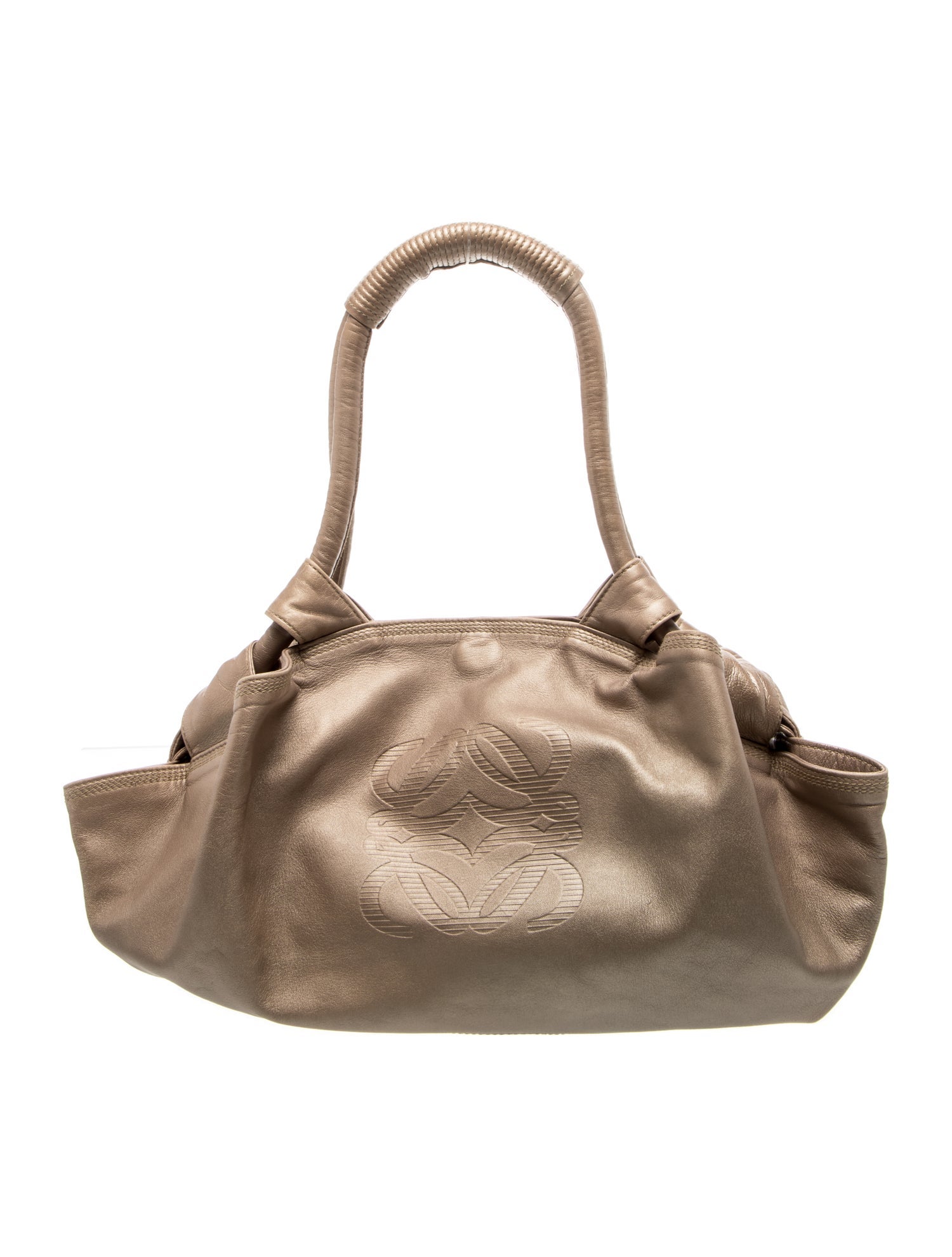 Loewe Leather Top Handle Bag
