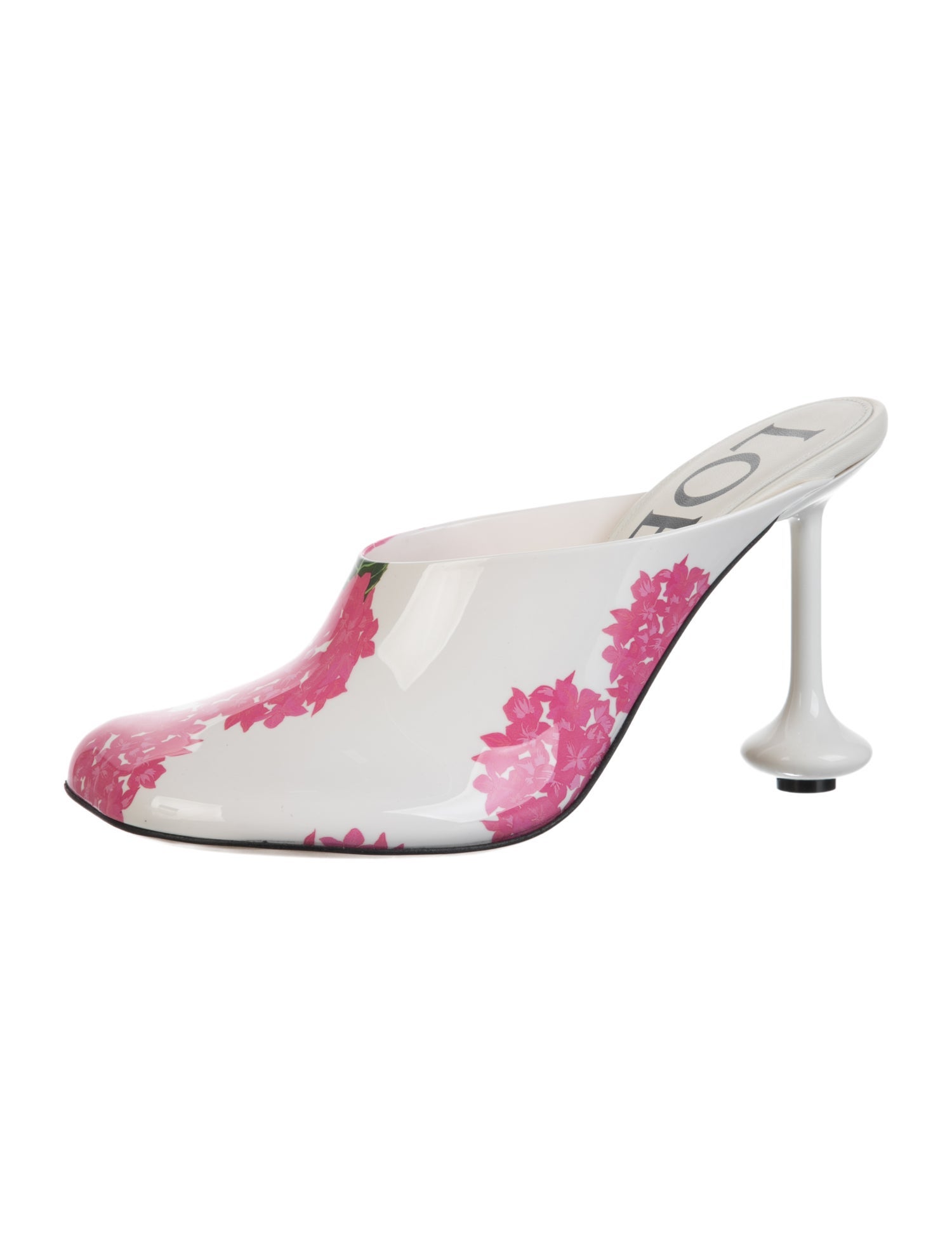 Loewe PVC Floral Print Mules w/ Tags