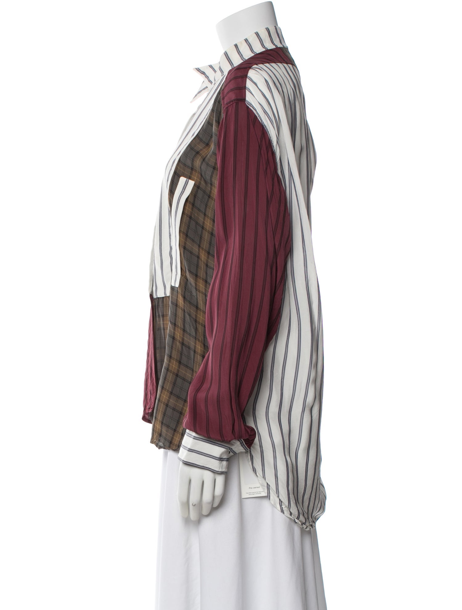 Loewe Patterned Long Sleeve Blouse