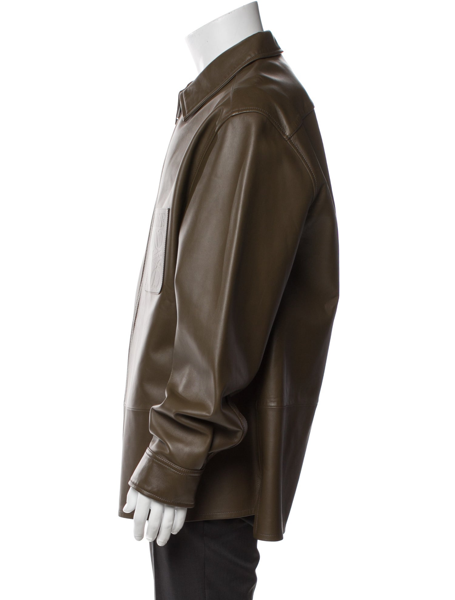 Loewe Lamb Leather Utility Jacket w/ Tags