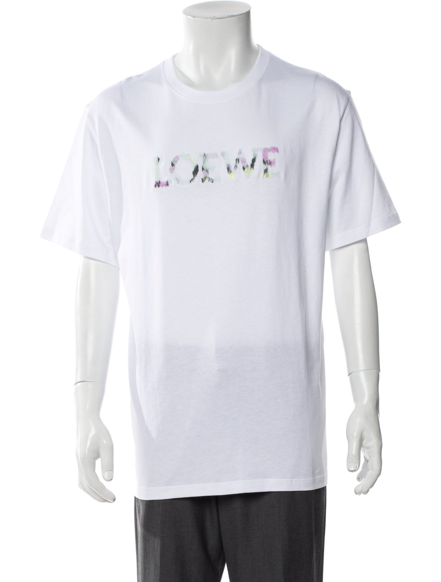 Loewe Signature Logo Graphic Print T-Shirt w/ Tags