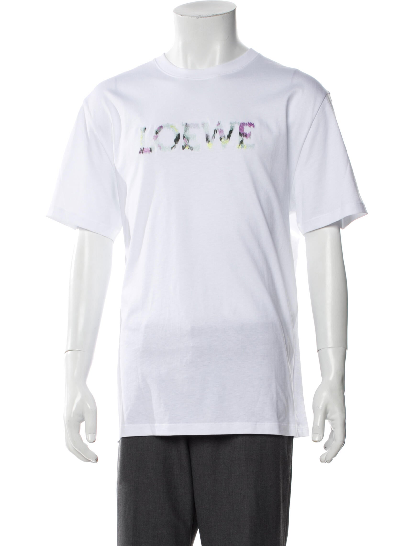 Loewe Signature Logo Graphic Print T-Shirt w/ Tags