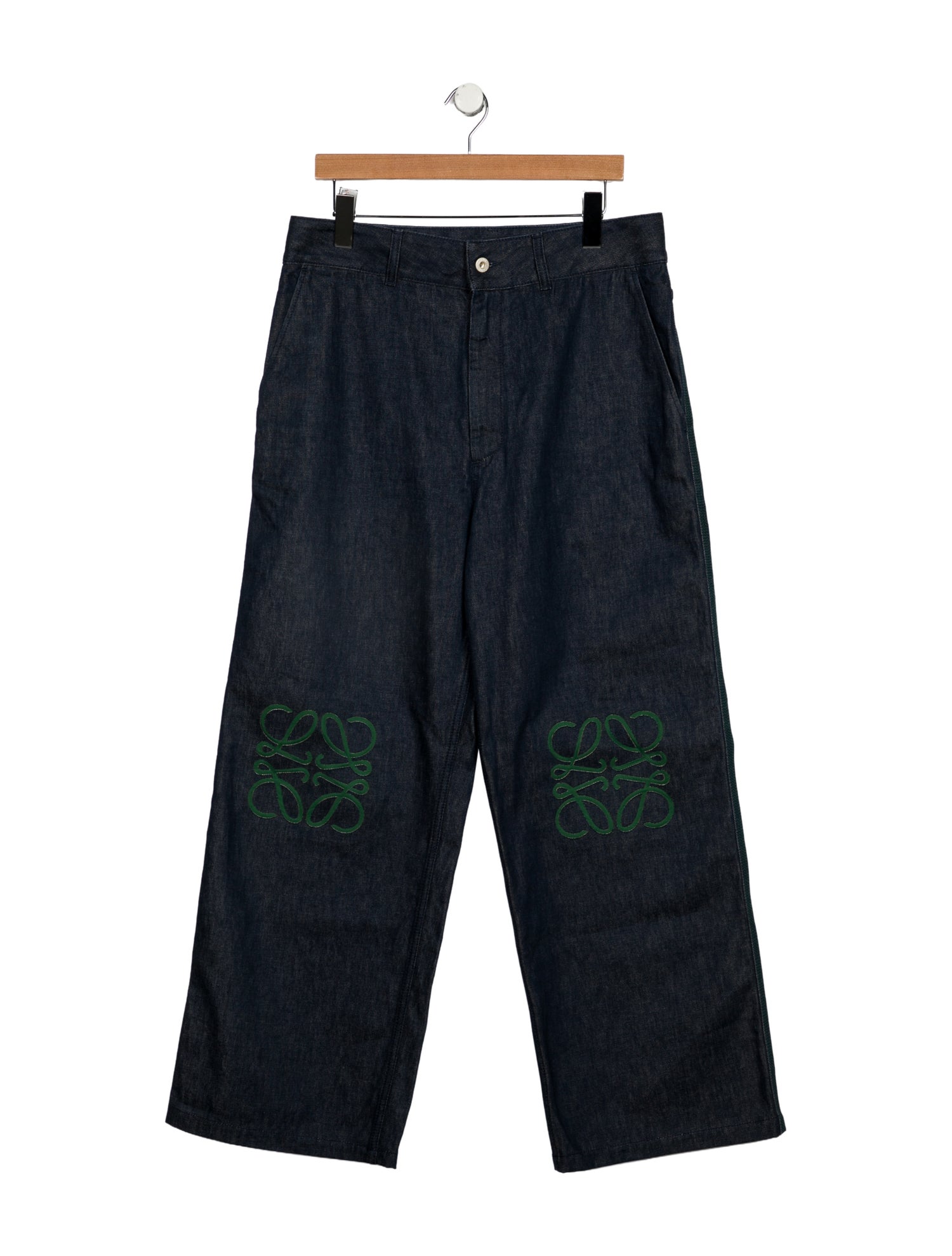 Loewe High-Rise Wide Leg Jeans