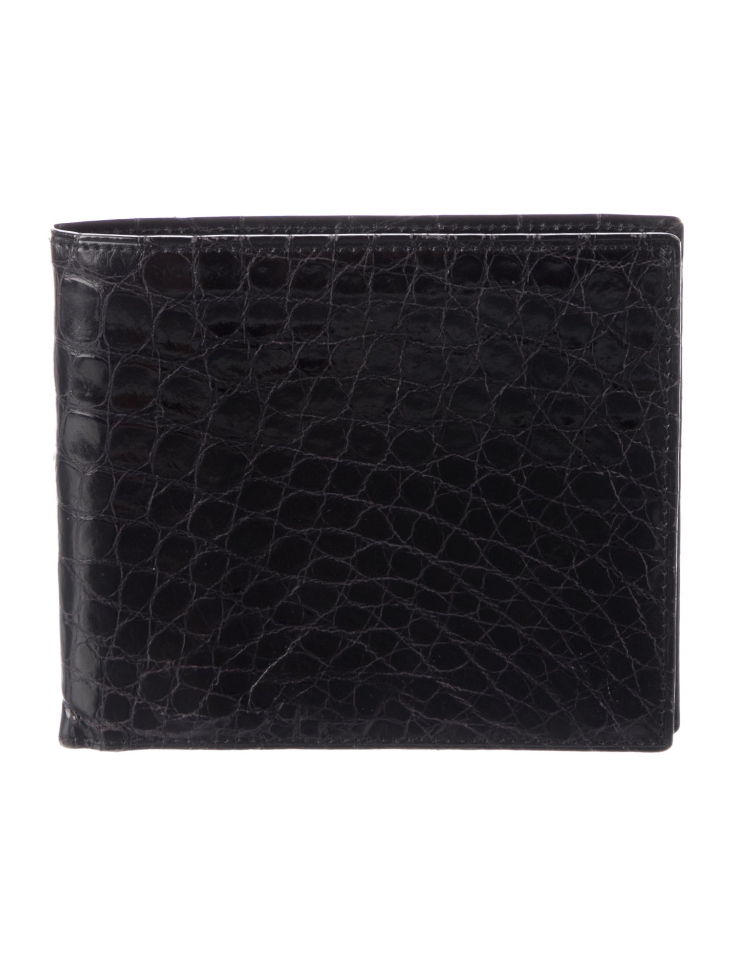 Loewe Vintage Crocodile Bifold Wallet