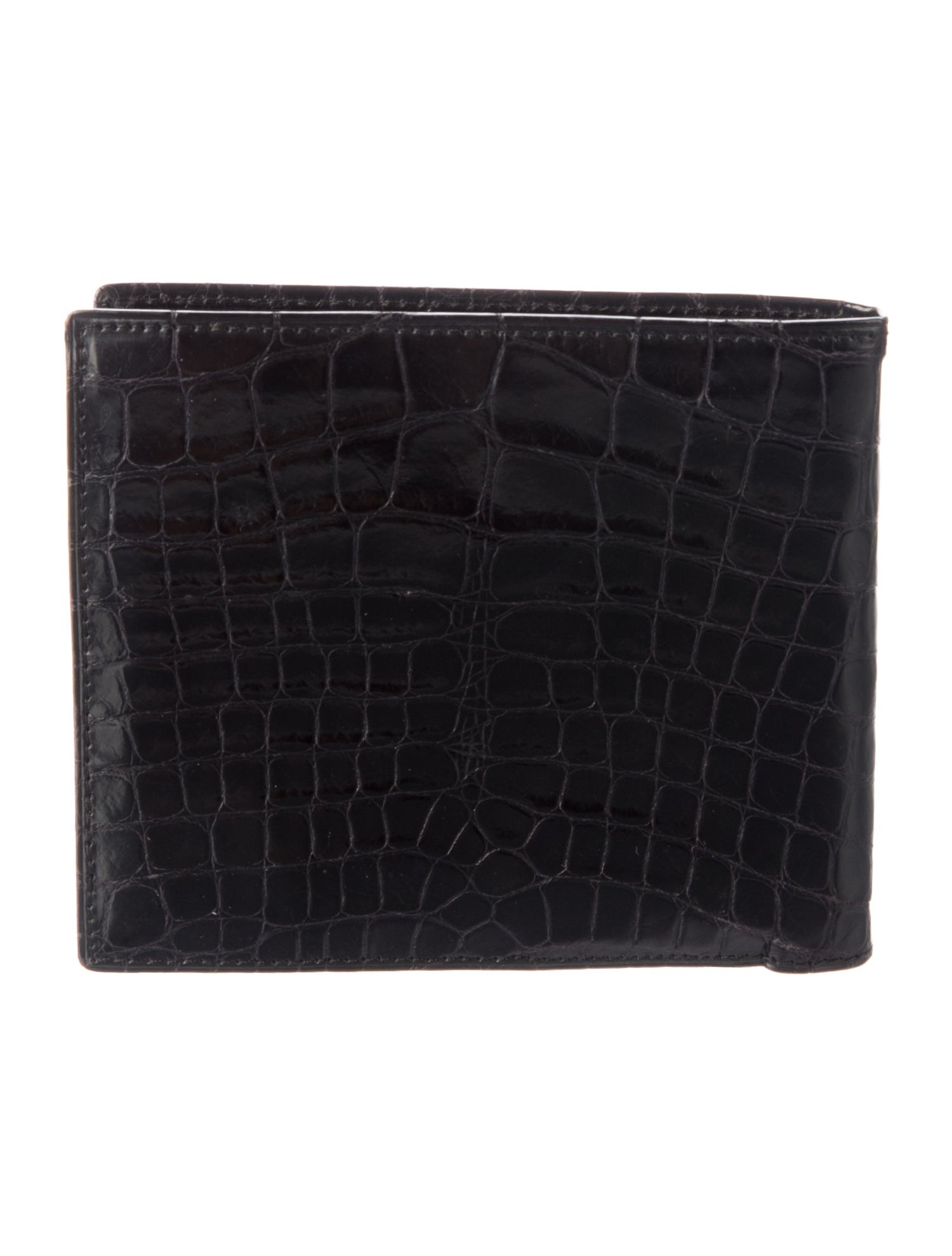 Loewe Vintage Crocodile Bifold Wallet