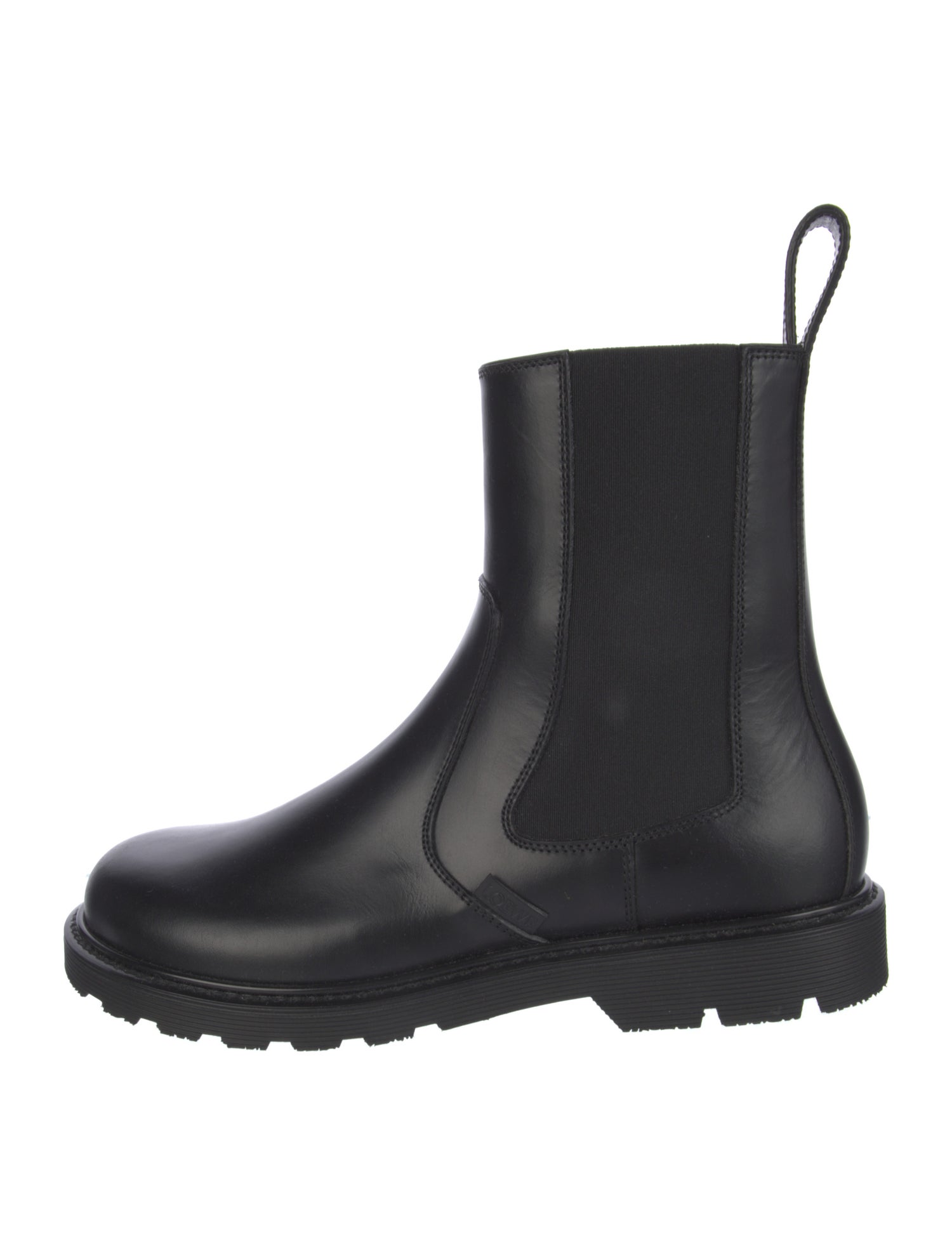 Loewe Calf Leather Chelsea Boots