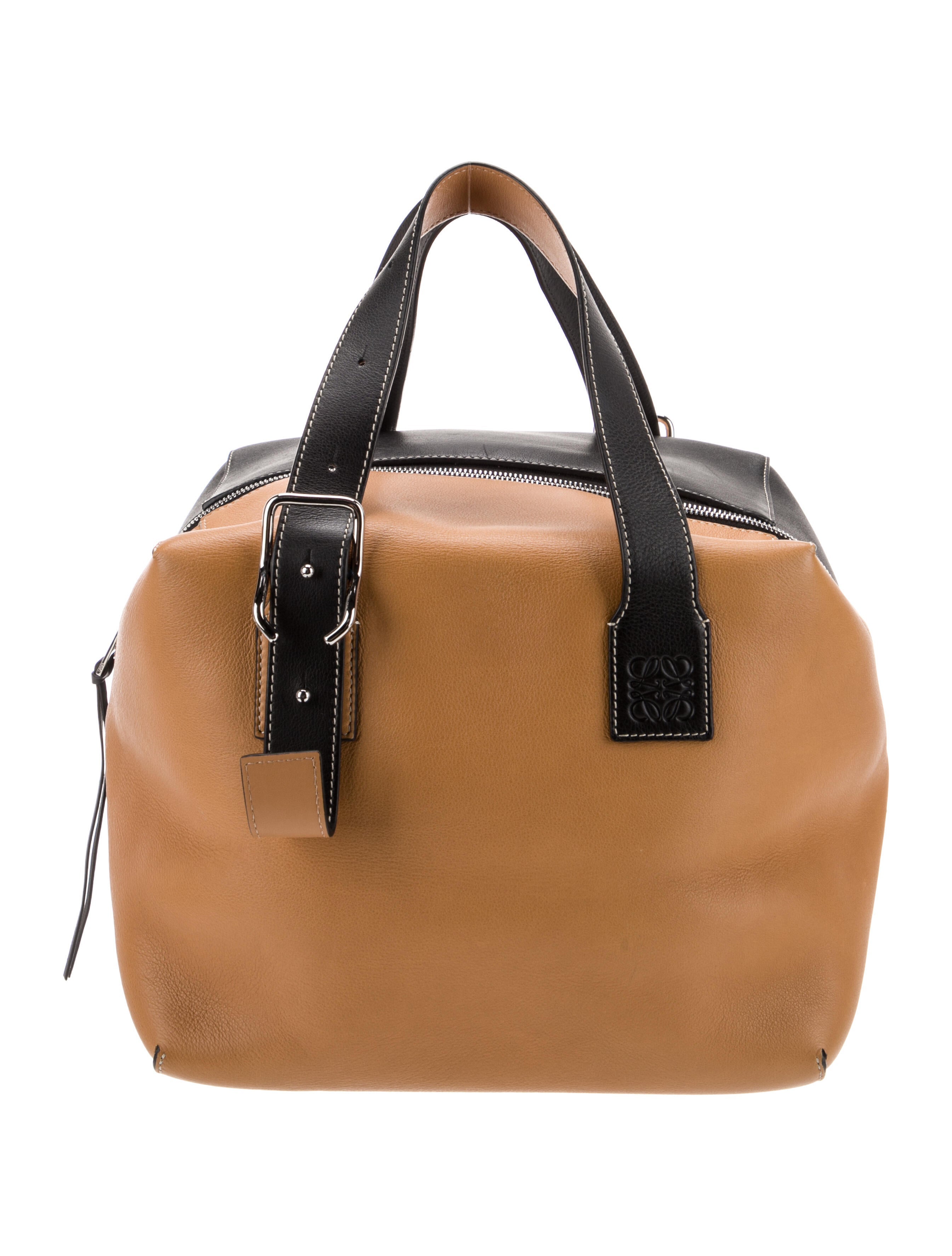 Loewe Leather Top Handle Bag