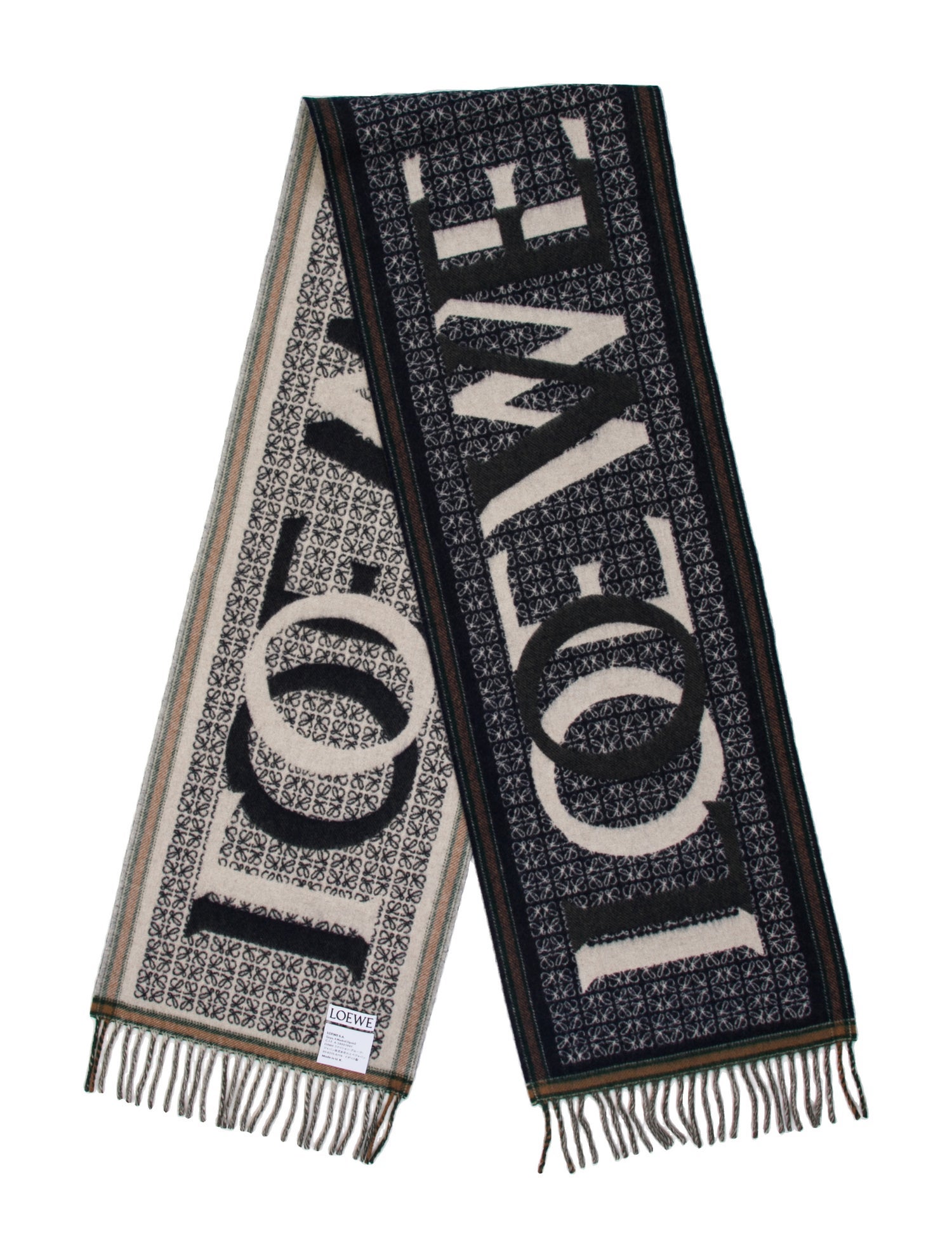 Loewe Silk Printed Scarf